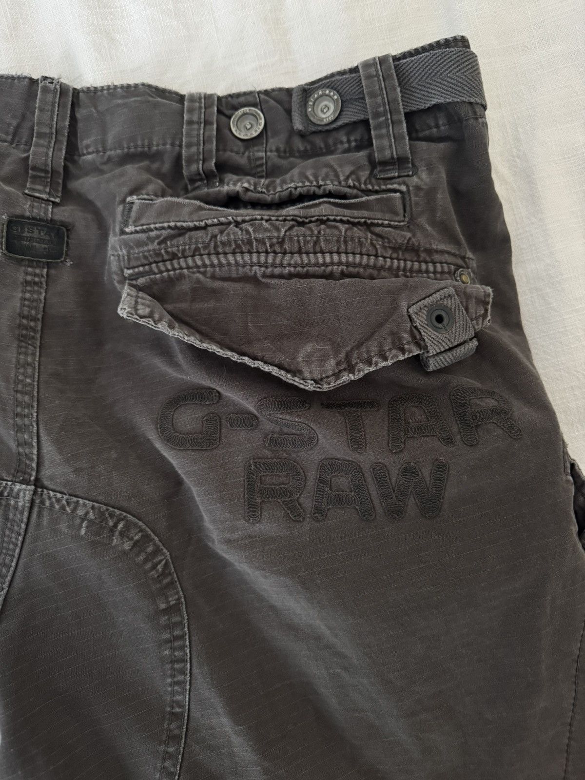 G-Star G Star Raw Wide Leg Cargo Pants Size US 36 / EU 52 - 4 Thumbnail