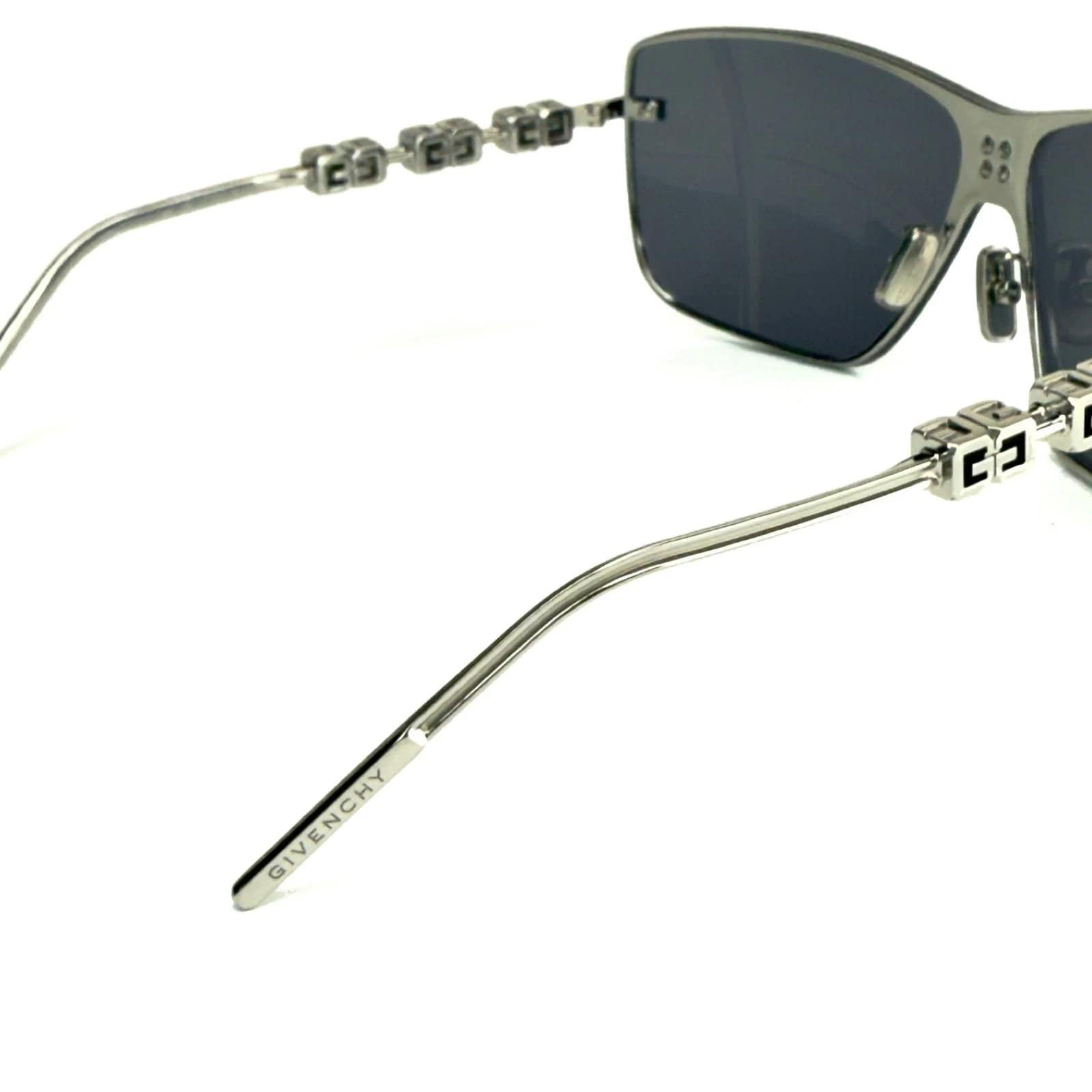 Givenchy GIVENCHY GV40052U GV 40052 4GEM Silver Square Sunglasses 16A Size ONE SIZE - 4 Thumbnail