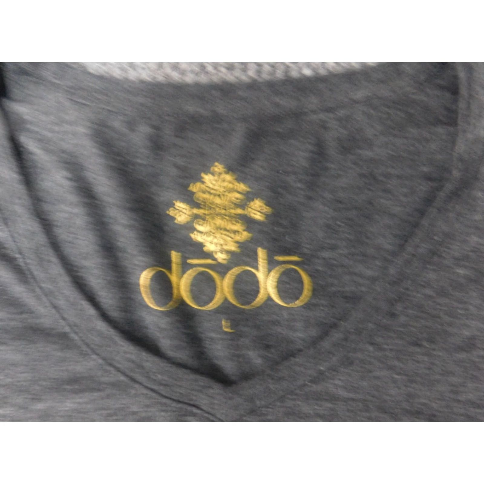 Vintage Dodo Blouse Shirt Women L Gray Cotton Stretch Pullover Casual Long Sleeve Collared Button Regular Basic Classic Vintage No Size L / US 10 / IT 46 - 5 Thumbnail