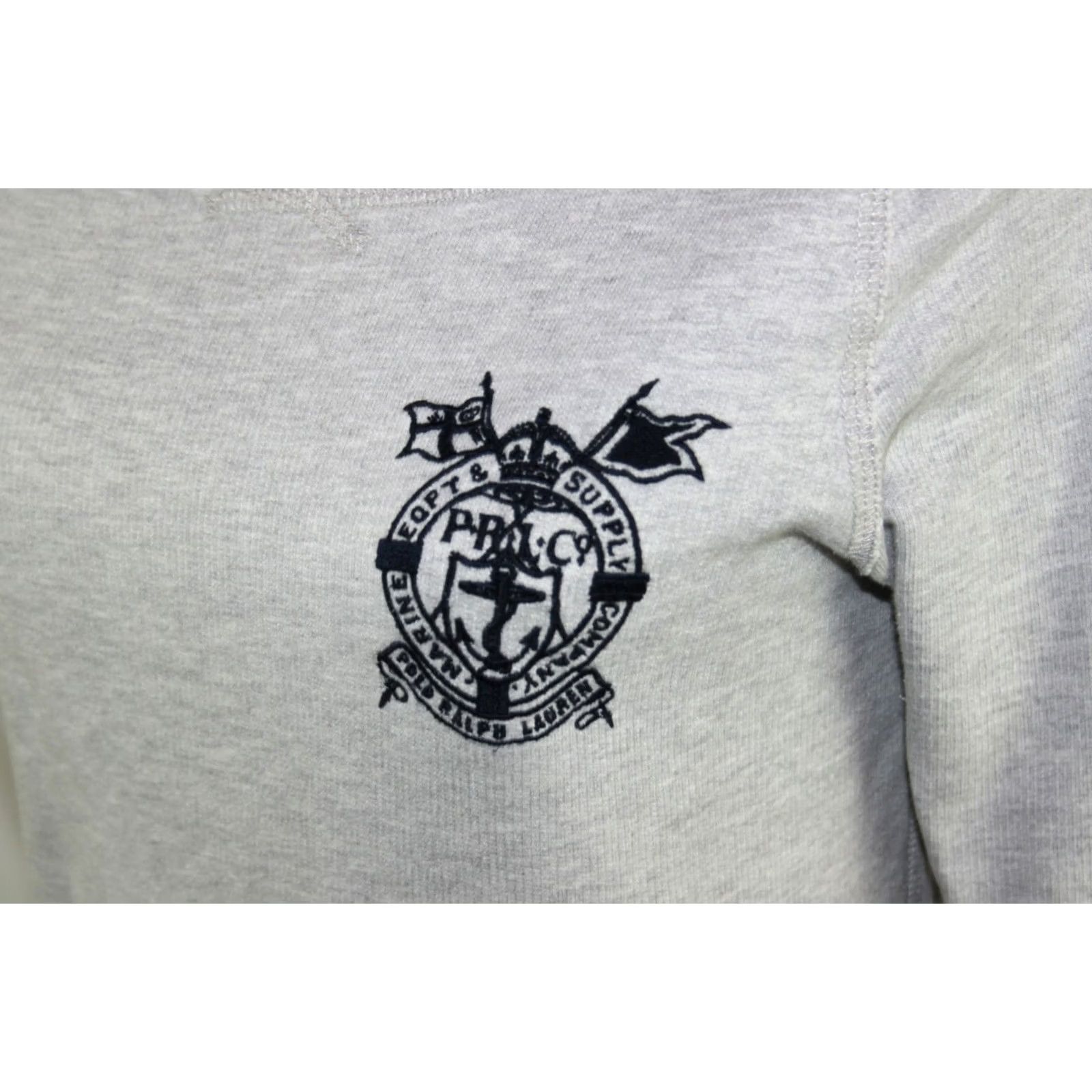Ralph Lauren Ralph Lauren womens grey sweatshirt jumper Size S 100% cotton Size S / US 4 / IT 40 - 2 Thumbnail