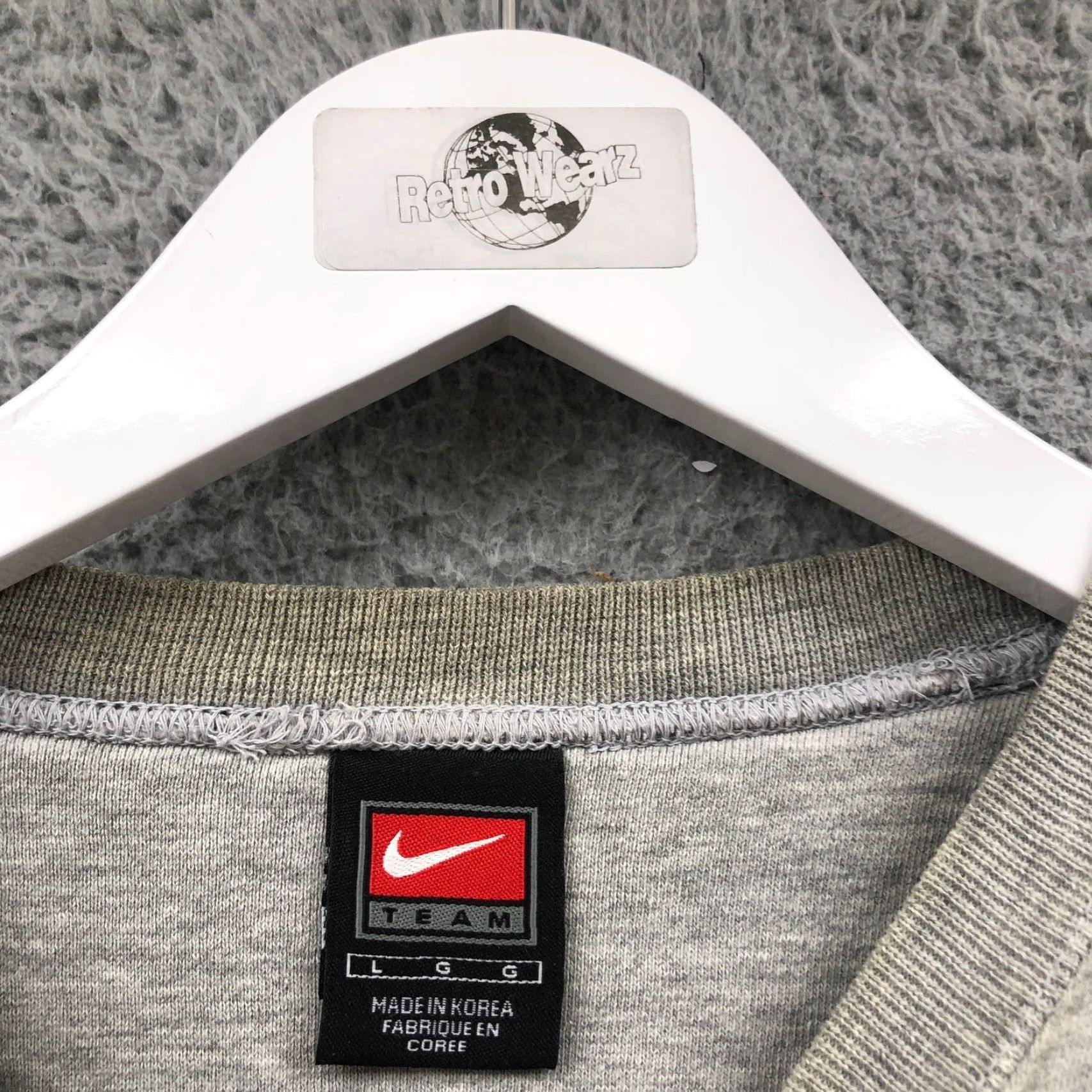 Nike VINTAGE Nike Baltimore Ravens Super Bowl XXXV Sweatshirt Mens Large Gray Crew Neck Long Sleeve 2001 L Graphic Logo Ravens 90s Retro Size US L / EU 52-54 / 3 - 3 Thumbnail