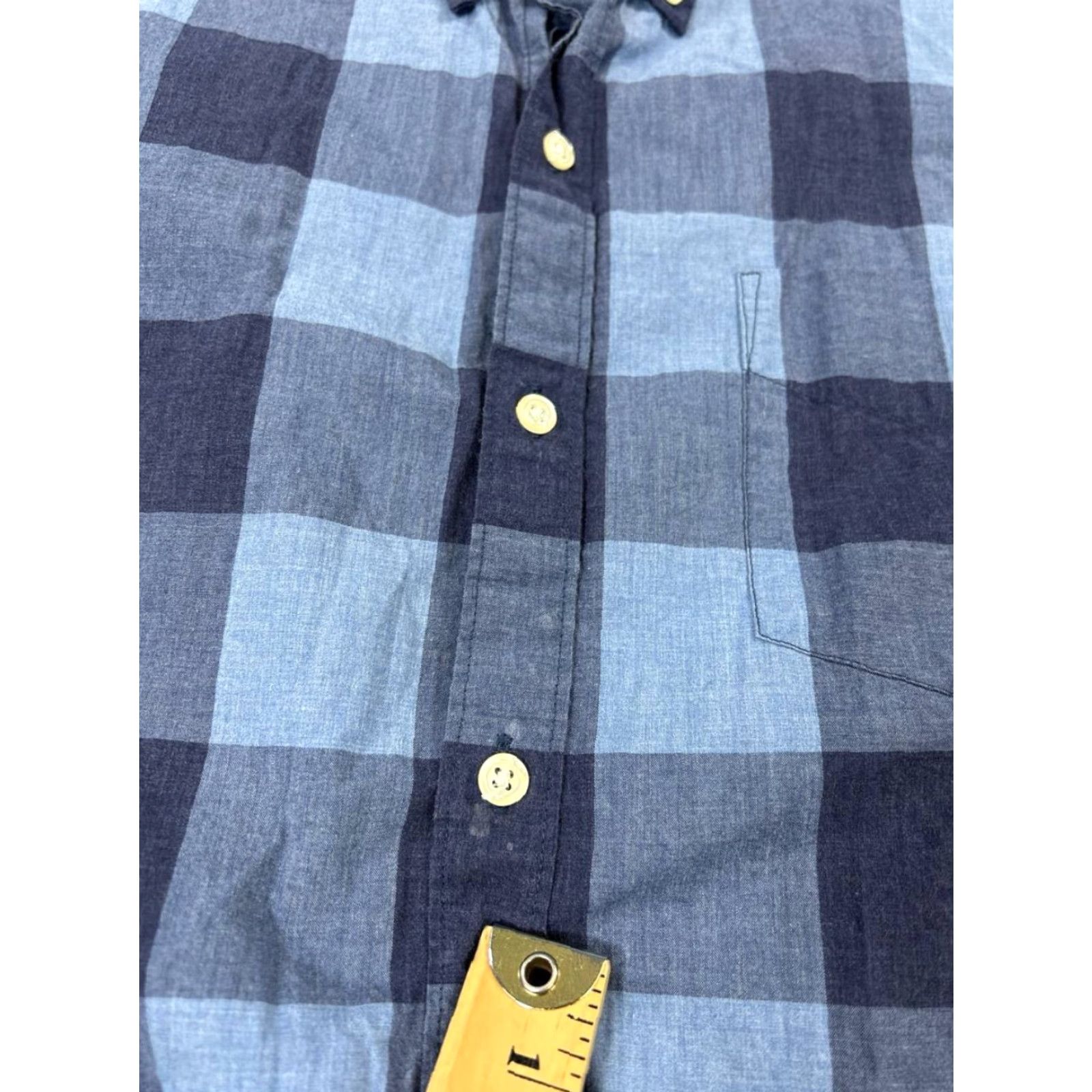Bonobos Bonobos Shirt Mens XL Blue Cotton Button-Up Plaid Casual Slim Button-Down Collared Regular Size US XL / EU 56 / 4 - 6 Thumbnail