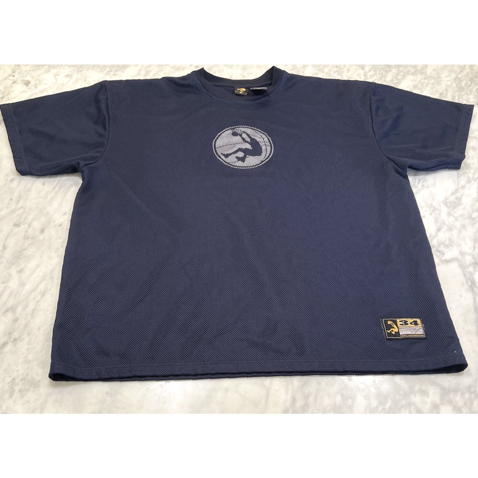 Vintage Original Shaq Dunkman Jersey Shirt 3XL Blue Basketball Short Sleeve 34 Mens Size US XXL / EU 58 / 5 - 2 Thumbnail