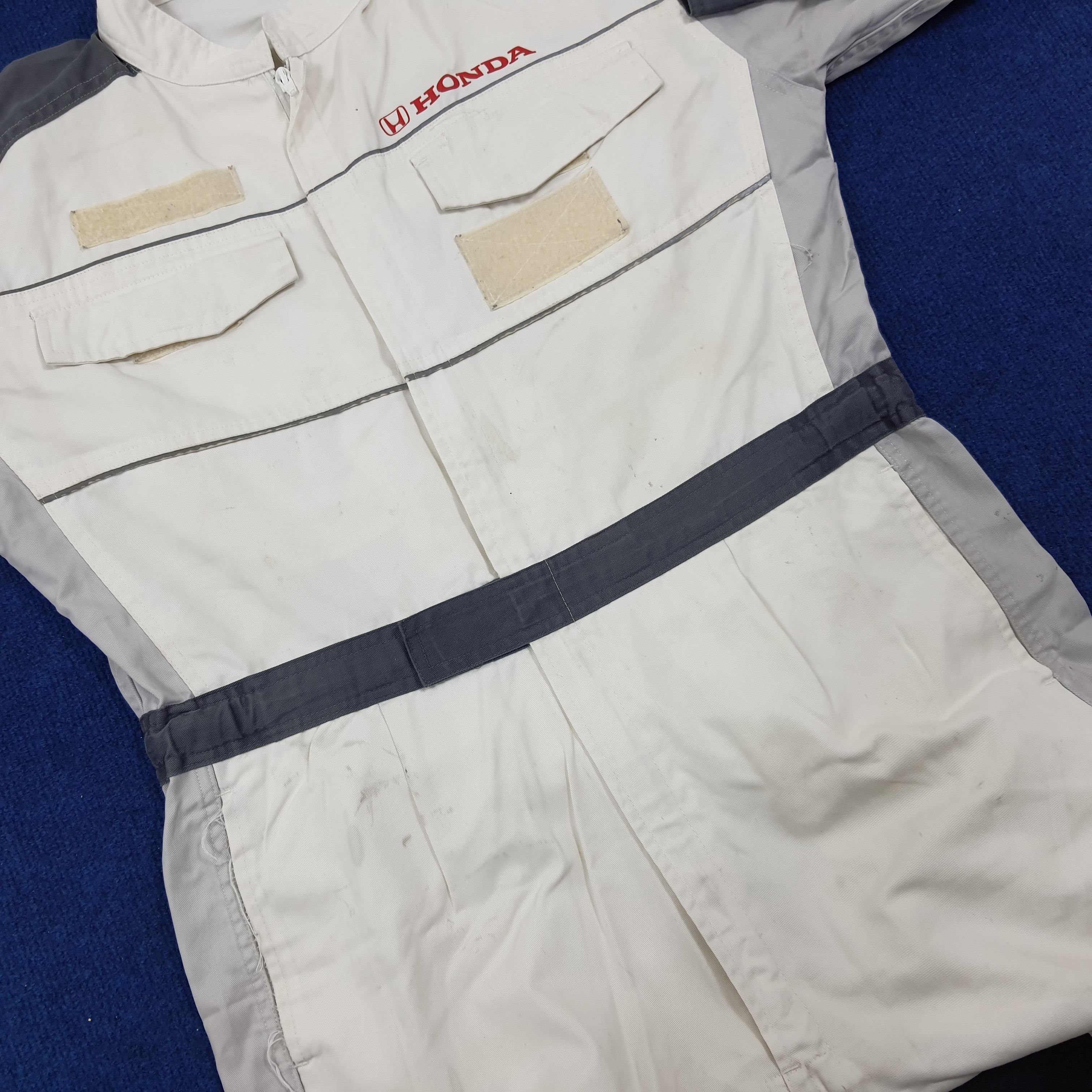 Japanese Brand × Vintage Vintage HONDA Racing Team Japan Motorsports Coverall Size US M / EU 48-50 / 2 - 10 Thumbnail