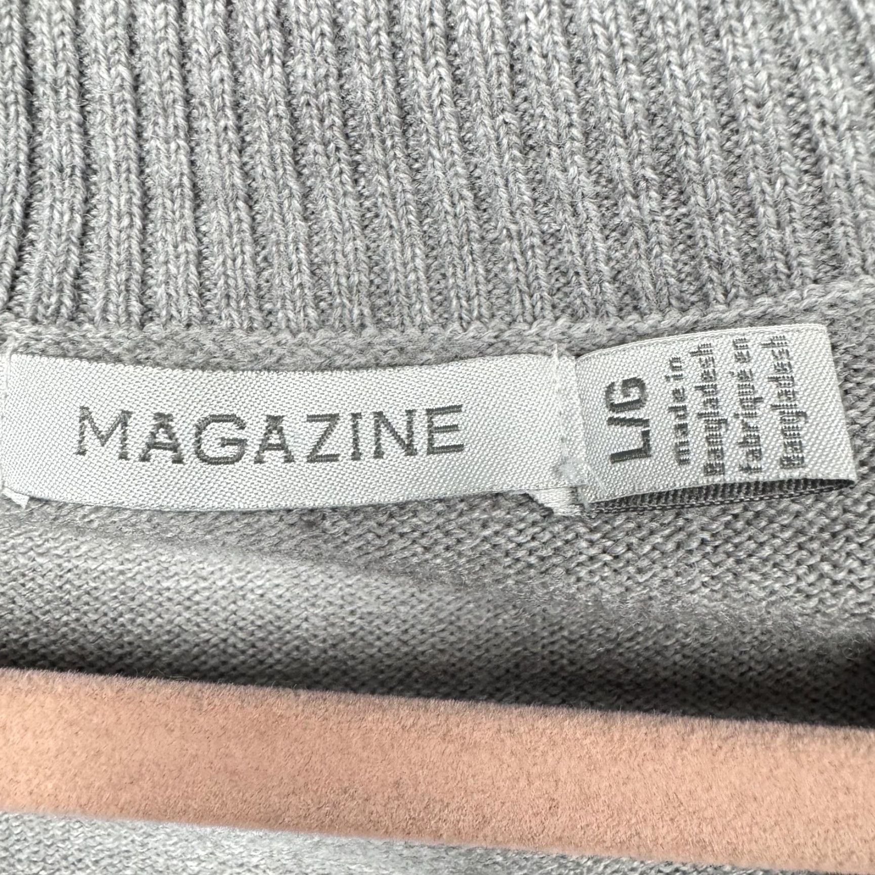 Vintage Magazine Sweater L Buckles Moto Chic Indie Sleaze Y2K McBling Corporate Goth Size L / US 10 / IT 46 - 5 Thumbnail