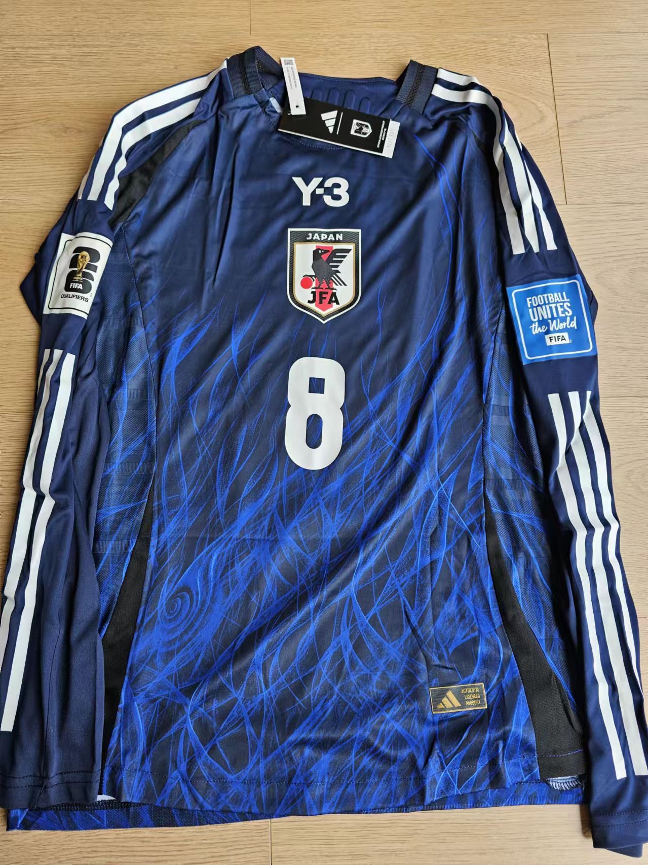 Other 2024 Japan #8 Minamino Jersey Longsleeve Player Edition M Size US M / EU 48-50 / 2 - 2 Thumbnail
