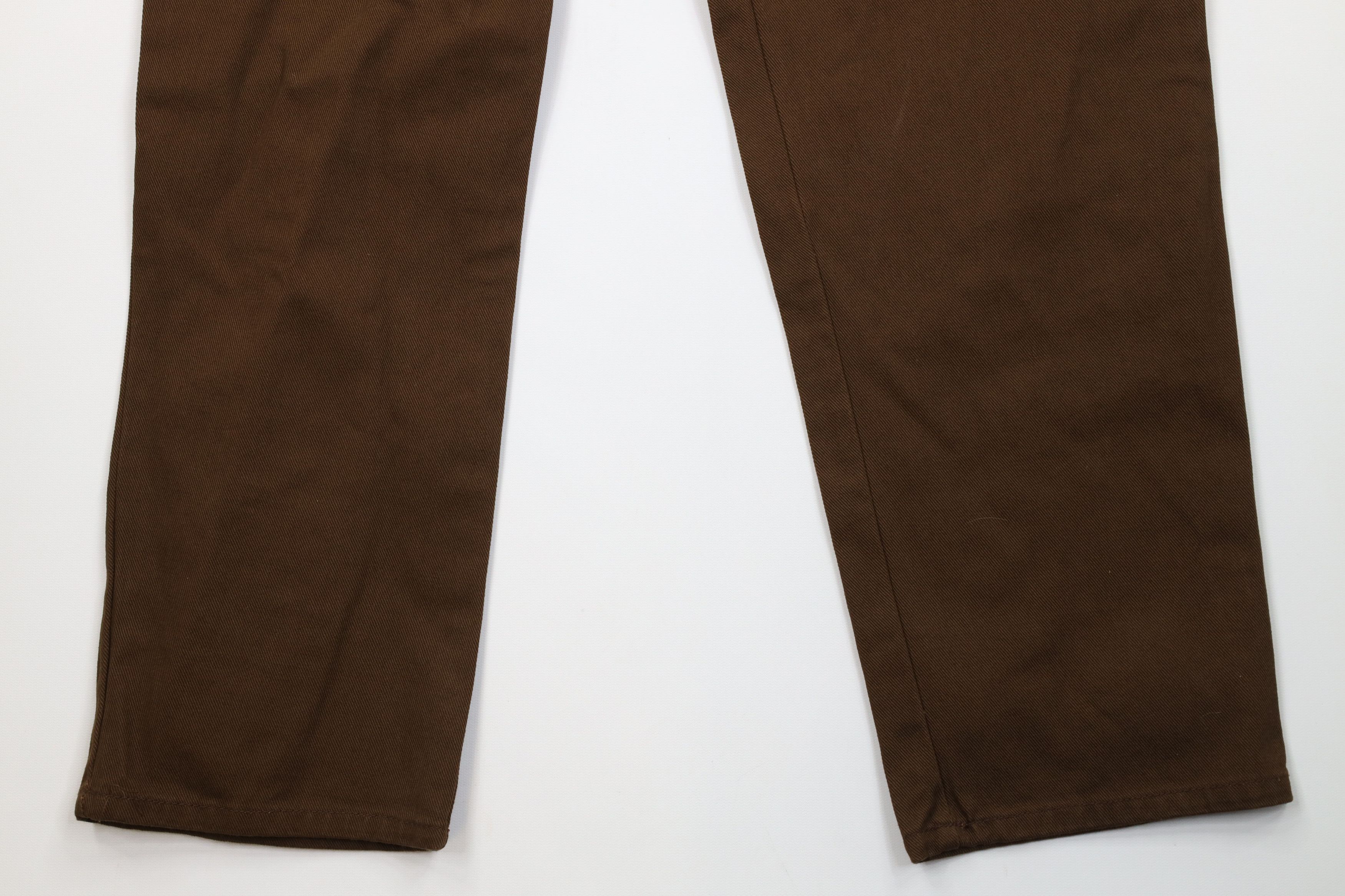 Vintage Deadstock Vintage 90s Streetwear Fit Skateboard Jeans Brown Size US 31 - 4 Thumbnail
