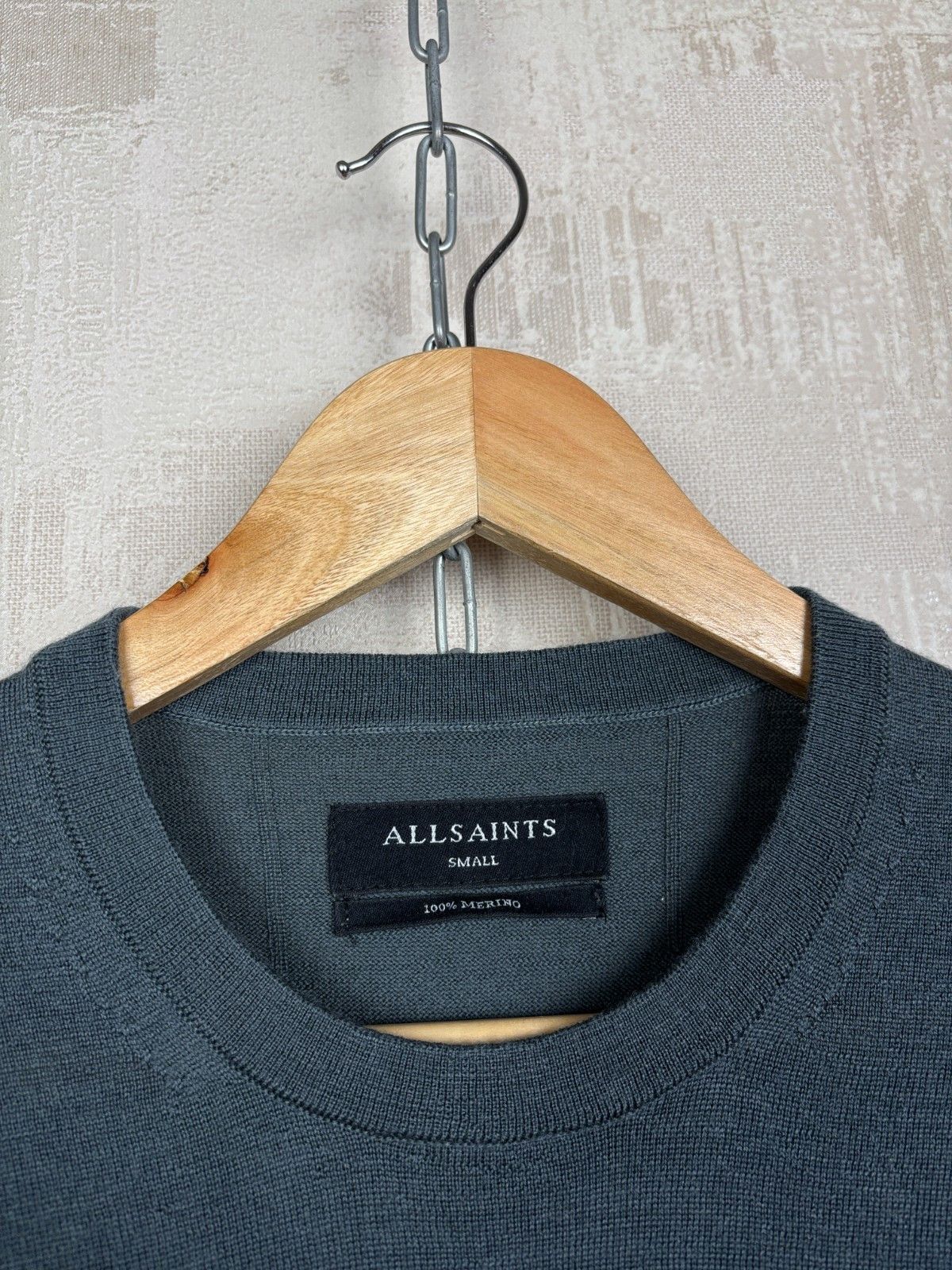Allsaints AllSaints Mode Merino Wool Crew Neck Sweater Size US S / EU 44-46 / 1 - 5 Thumbnail