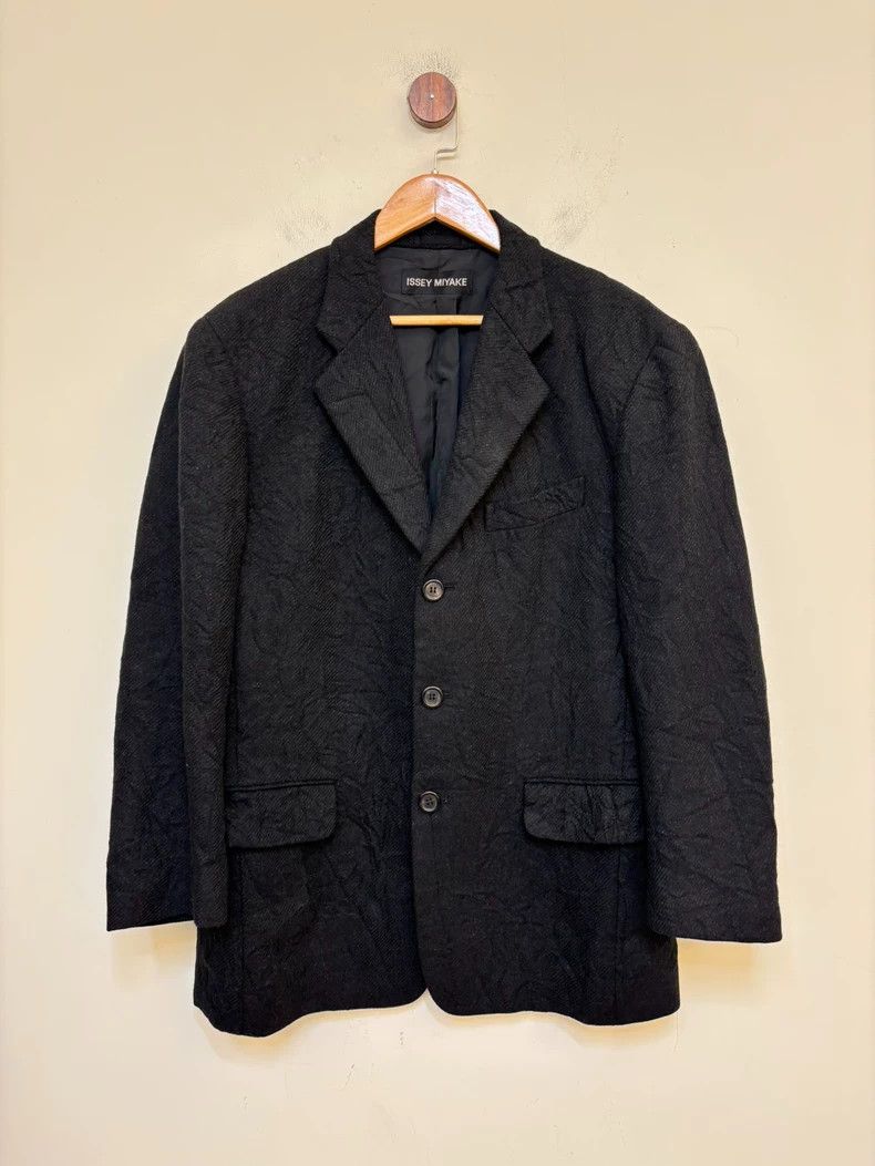 Issey Miyake Issey Miyake size:3 Silk and wool suit Size 34S - 1 Thumbnail
