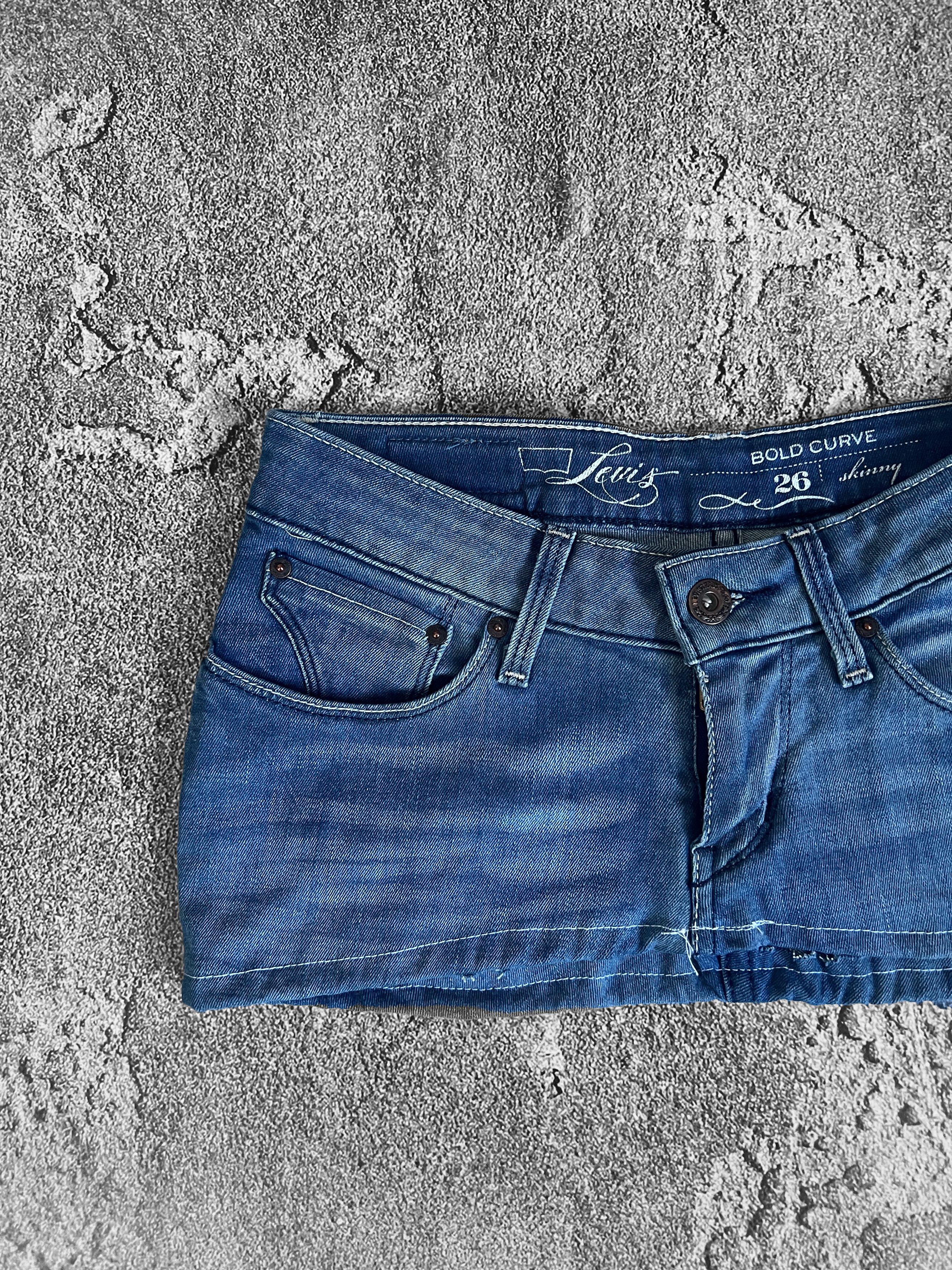 Levi's Vintage Clothing Levis vintage mini skirt y2k Size 26" / US 2 / IT 38 - 3 Thumbnail