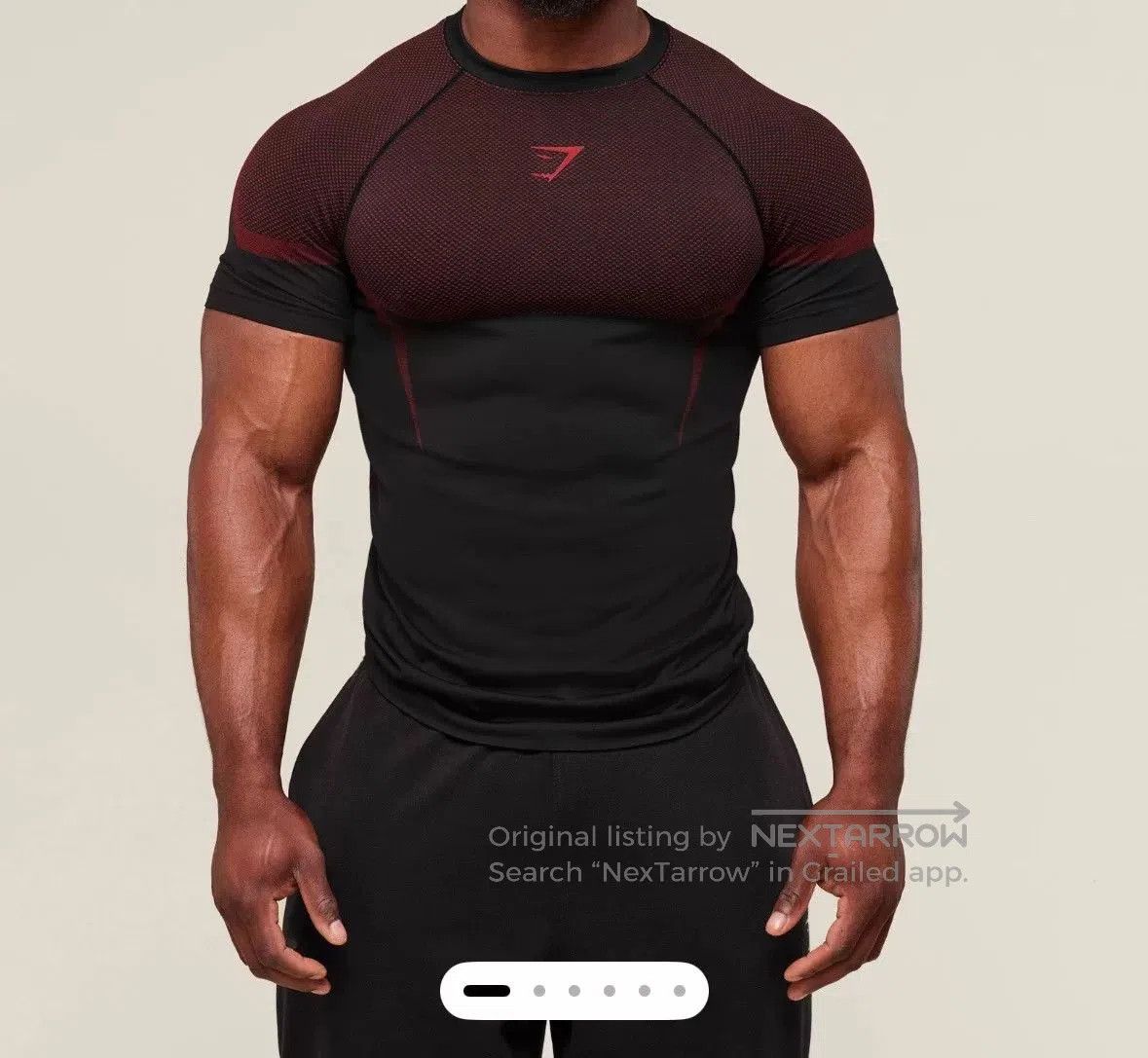 Gymshark Onyx Gymshark Shark 5.0 Fitness Top. Size US S / EU 44-46 / 1 - 4 Thumbnail