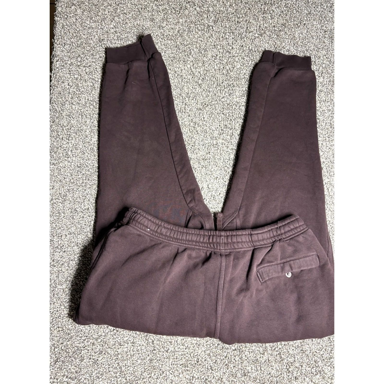 Nike Nike Club Fleece Jogger Pants Mens XL Red Maroon Taper Lined Workout Size US 36 / EU 52 - 3 Thumbnail