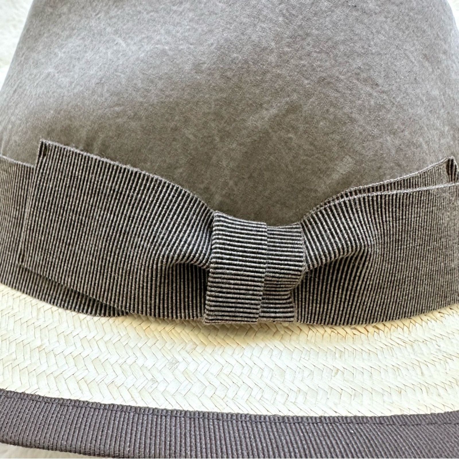 Brunello Cucinelli NEW!!! Brunello Cucinelli straw hat Retail 1450$ Authentic Size ONE SIZE - 2 Thumbnail