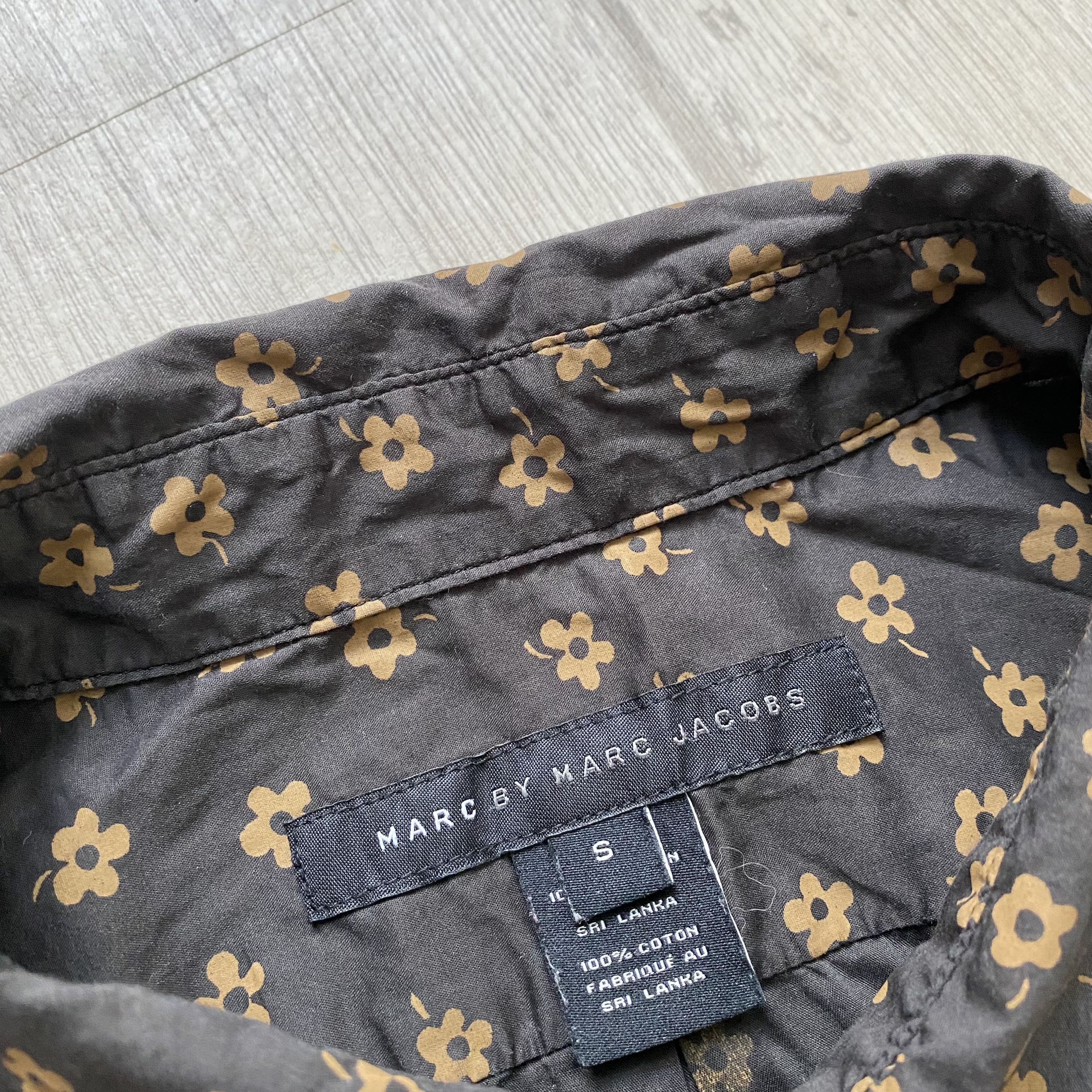Marc Jacobs 💎Marc Jacobs luxury Short Sleeve Shirt Hawaii floral print Size US S / EU 44-46 / 1 - 5 Thumbnail