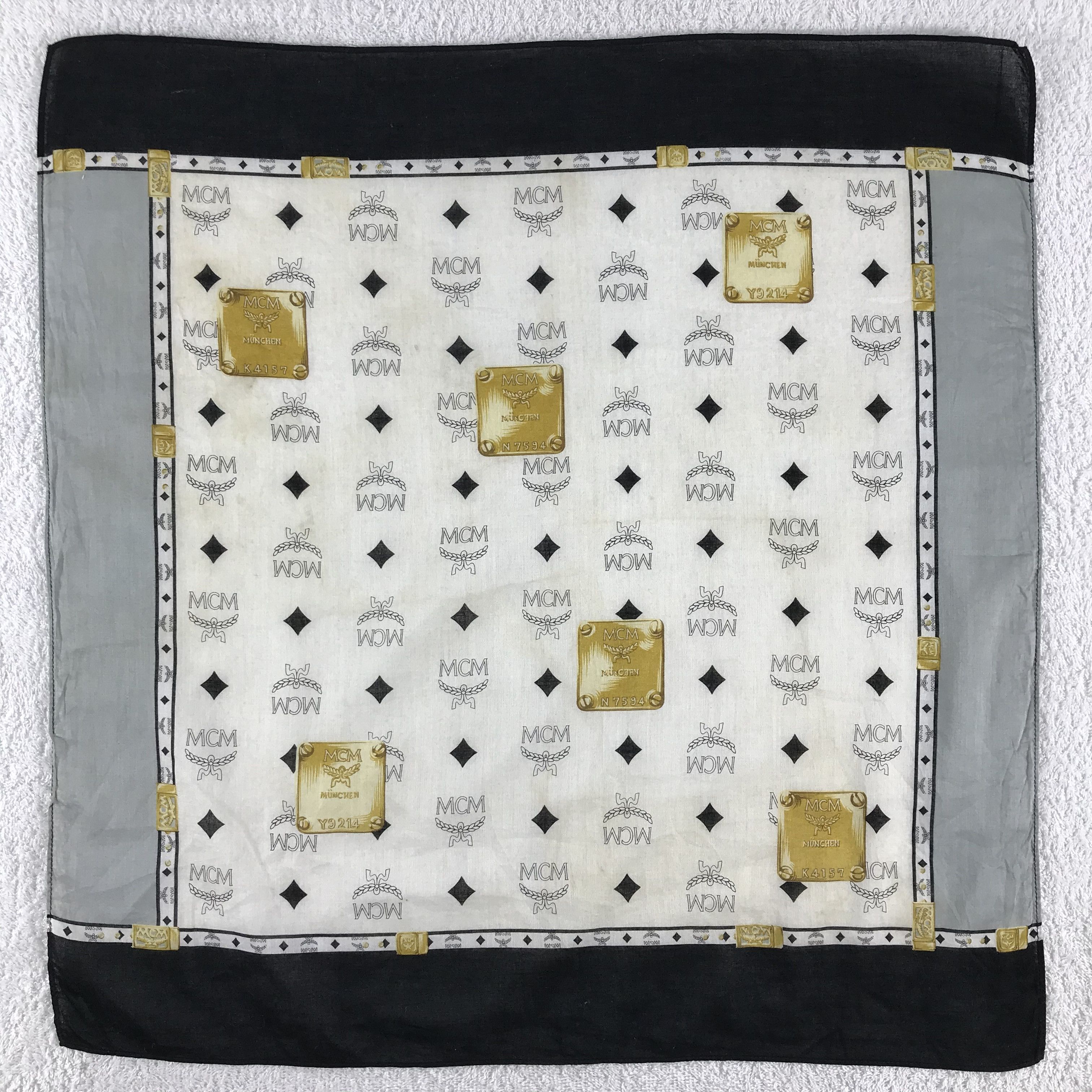 MCM × Vintage MCM Neckerchief / Bandana / Handkerchief Size ONE SIZE - 3 Thumbnail