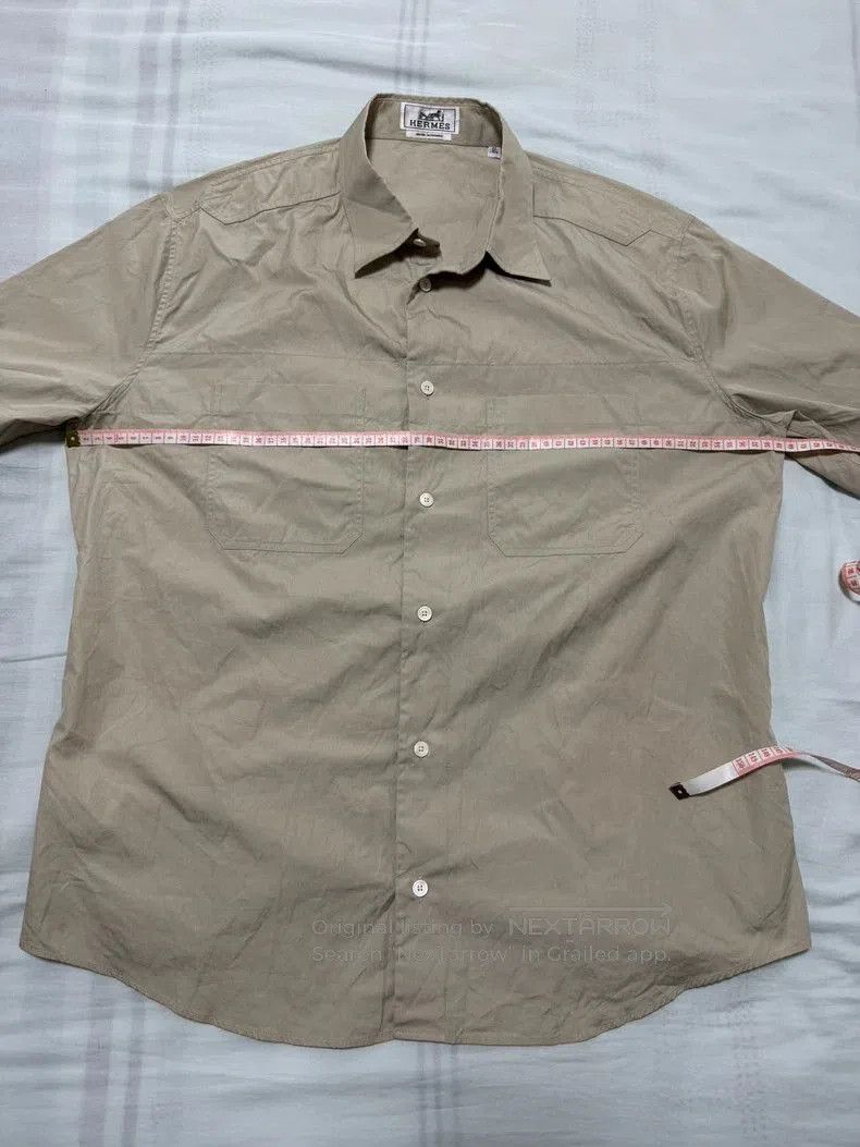 Hermes Hermes Casual Shirt Jacket. Size US L / EU 52-54 / 3 - 4 Thumbnail