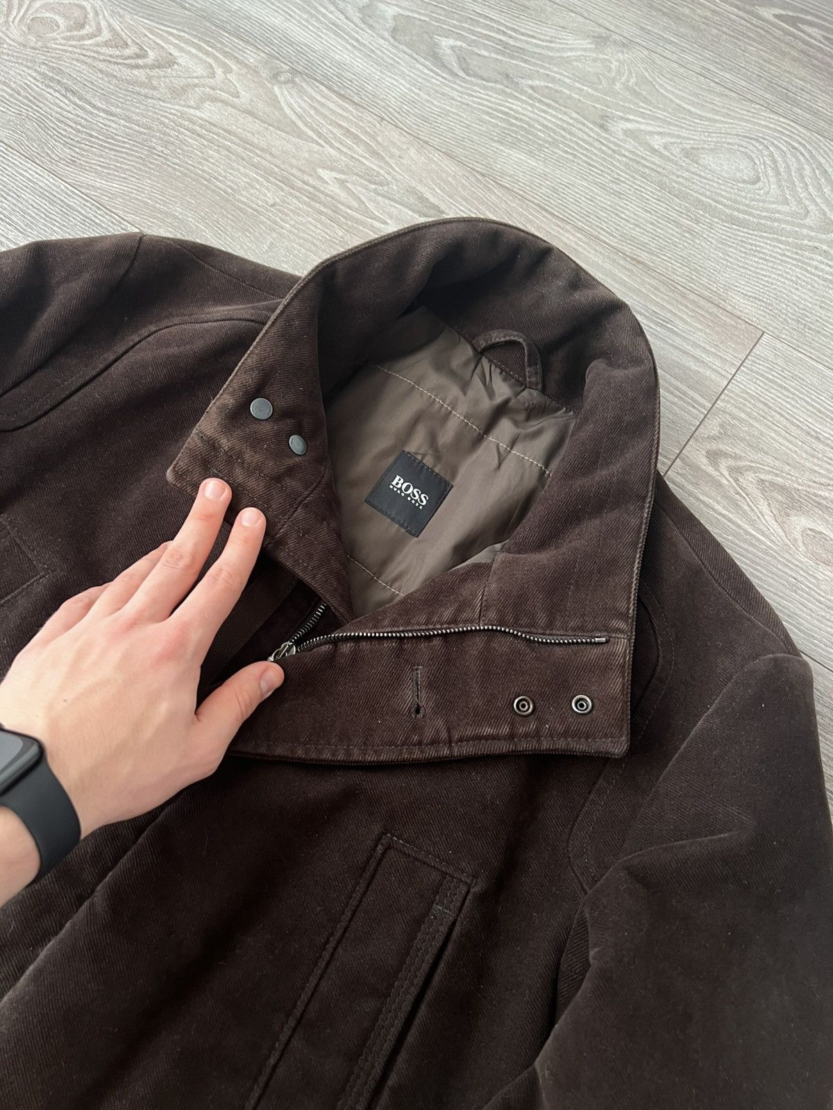 Hugo Boss ‼️Very rare Hugo Boss Casan Baumwolle Made in Ukraine🇺🇦 Jacket Size US L / EU 52-54 / 3 - 9 Thumbnail