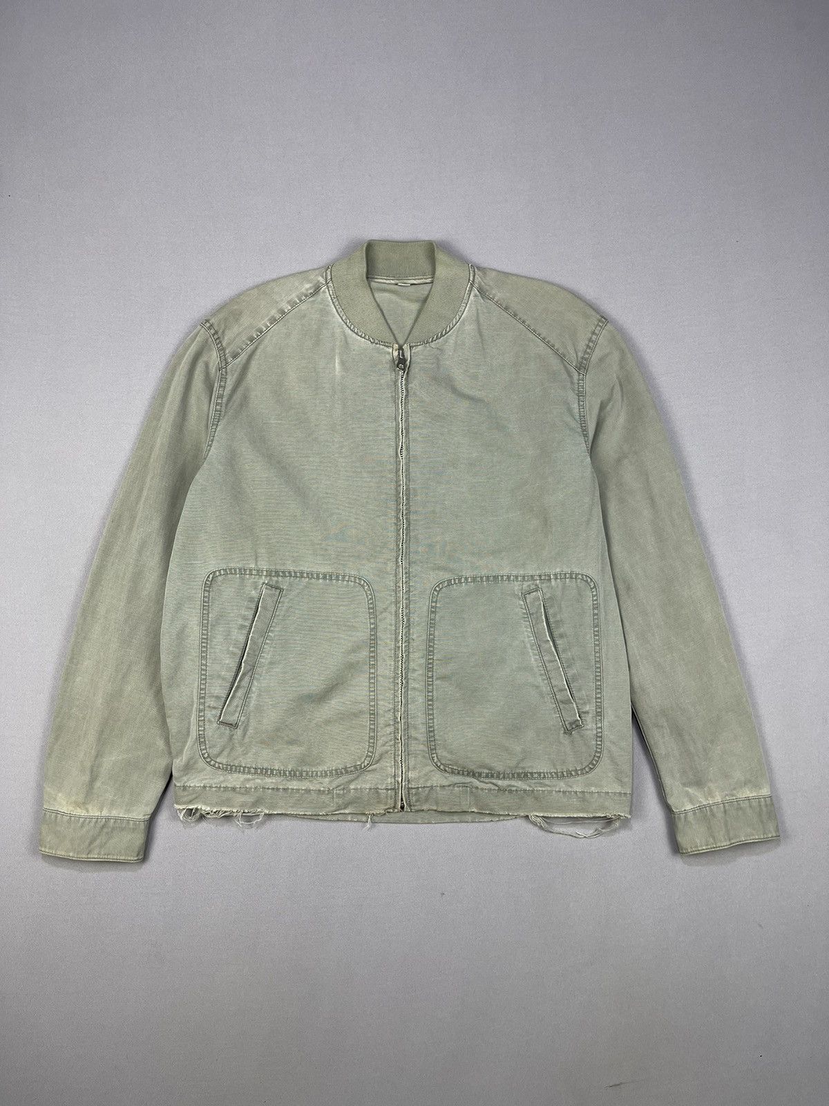 Uniqlo × Vintage Vintage Uniqlo Rug Sunfaded Bombers Jacket Size US L / EU 52-54 / 3 - 1 Thumbnail