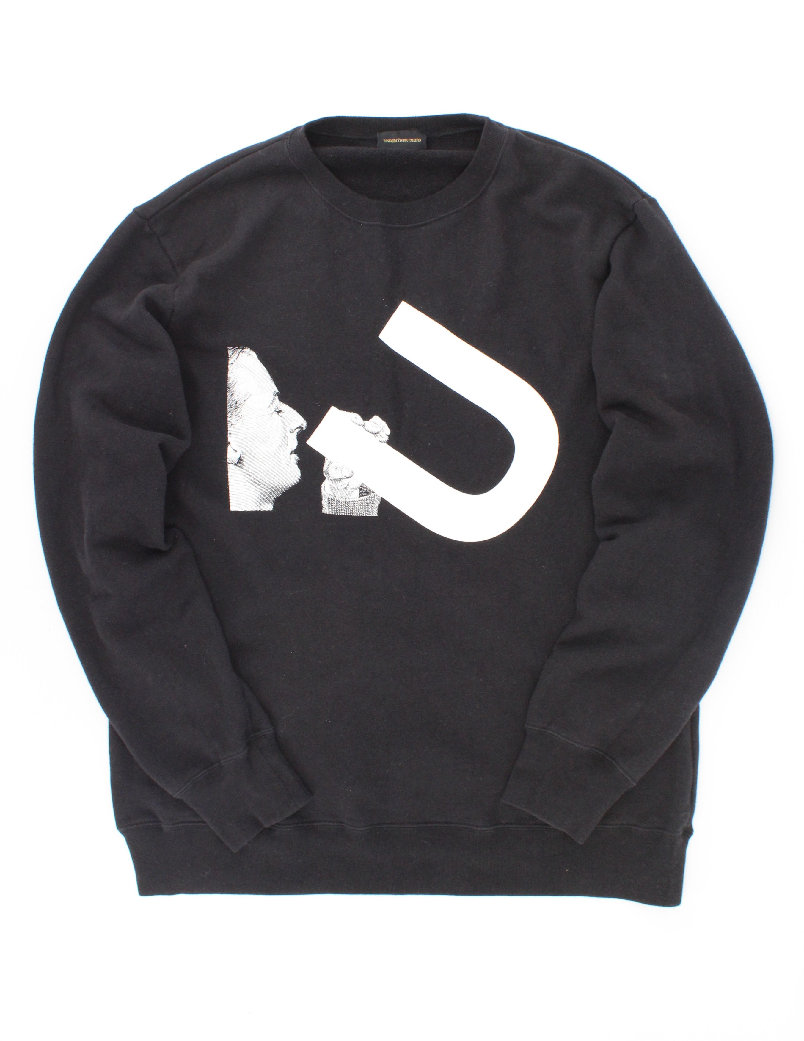 image of Jun Takahashi Drink U Sweatshirt Crewneck in Black, Men's (Size XL)