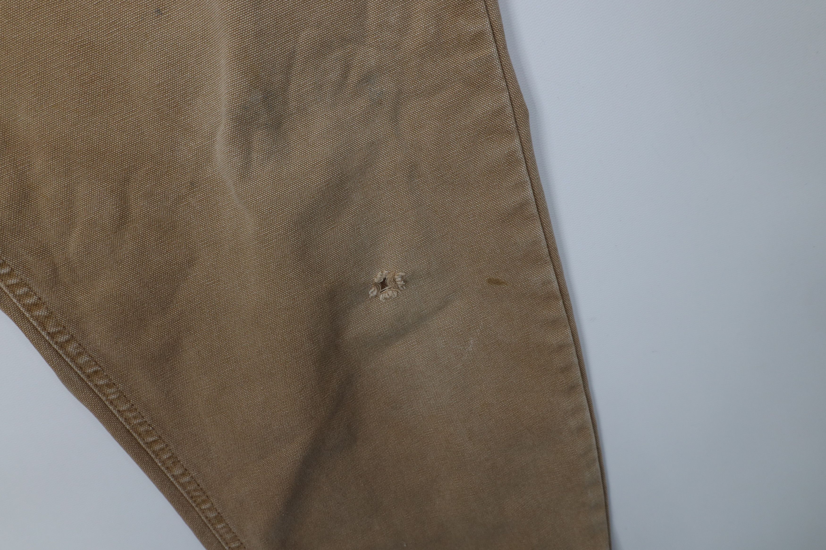 Carhartt Vintage 90s Carhartt Wide Leg Canvas Dungaree Pants USA Size US 40 / EU 56 - 6 Thumbnail