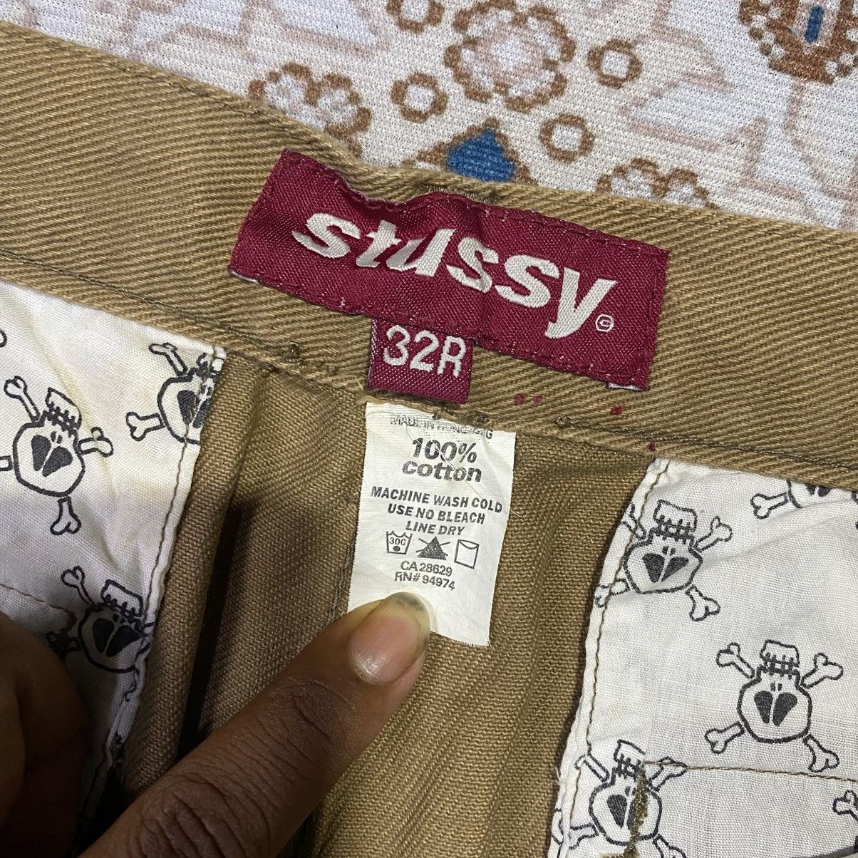 Stussy × Vintage VTG STUSSY CELLPOCKET CANVAS PANTS Size US 31 - 8 Thumbnail