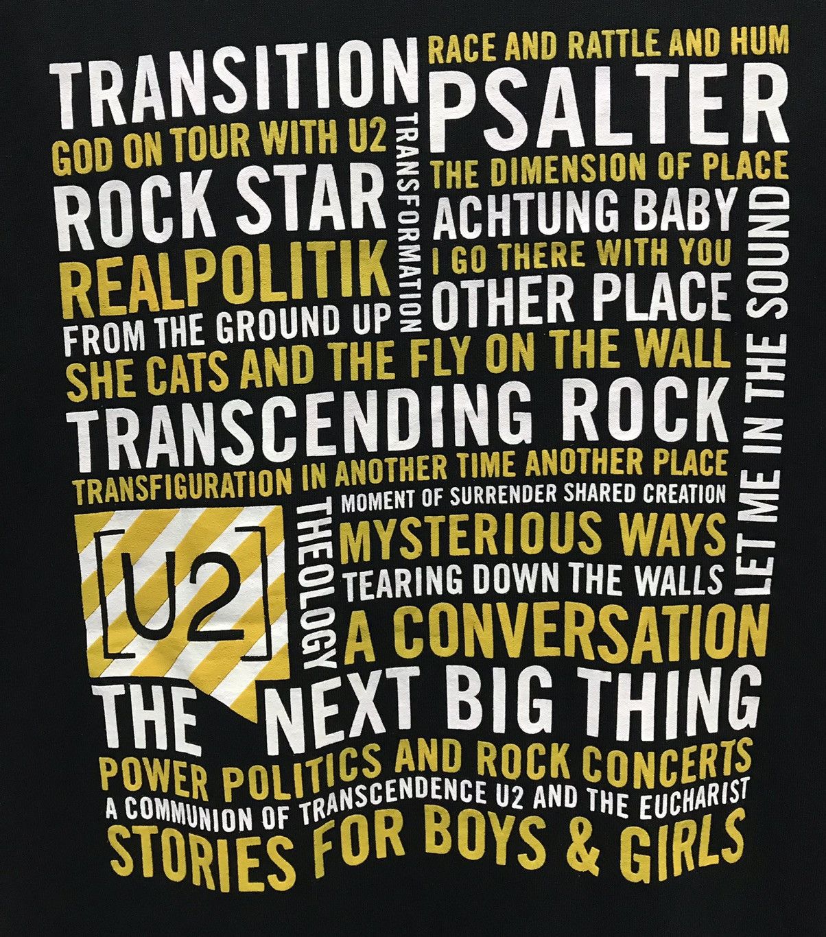 Band Tees × Gildan Vintage U2 Trans 2013 Tshirt tour rock band bono irish rock Size US M / EU 48-50 / 2 - 3 Thumbnail