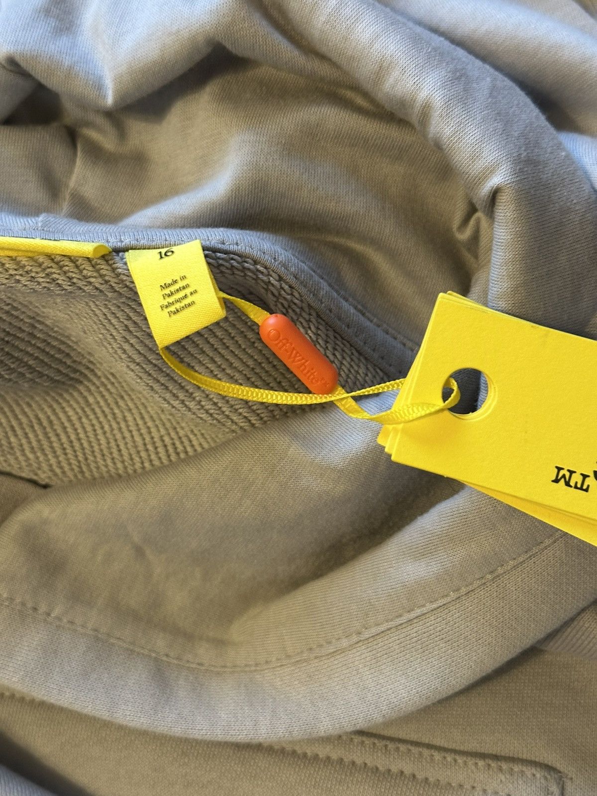 Off-White Off-White Hoodie Grey | Kids Size fits S/M | New with Tags Size US M / EU 48-50 / 2 - 15 Thumbnail