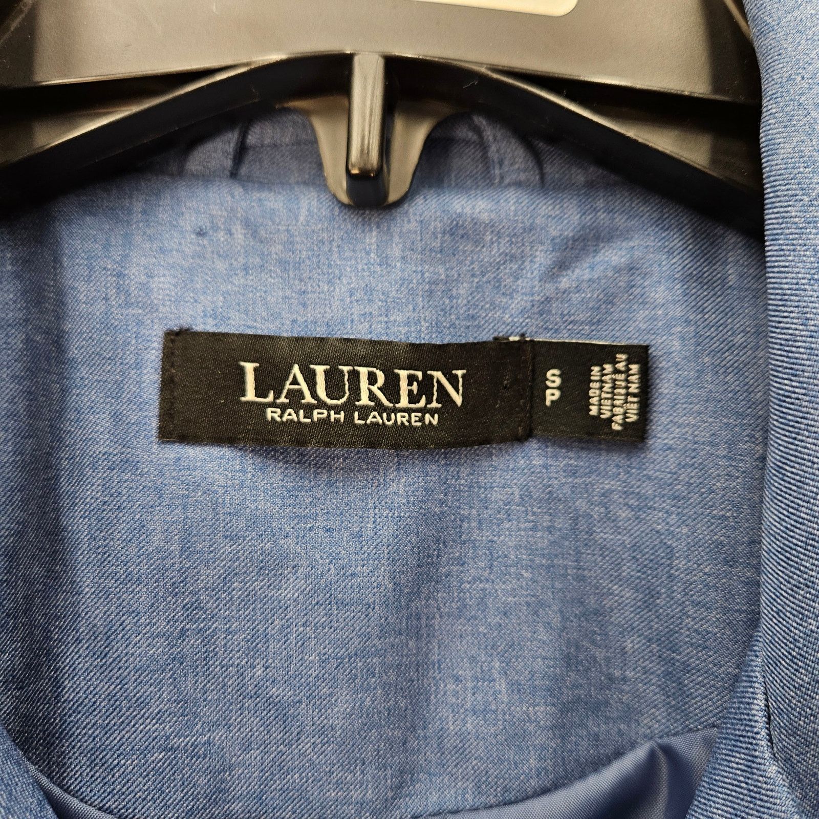 Lauren Ralph Lauren LAUREN RALPH LAUREN WOMEN'S SMALL CHAMBRAY DOUBLE BREASTED Size S / US 4 / IT 40 - 5 Thumbnail