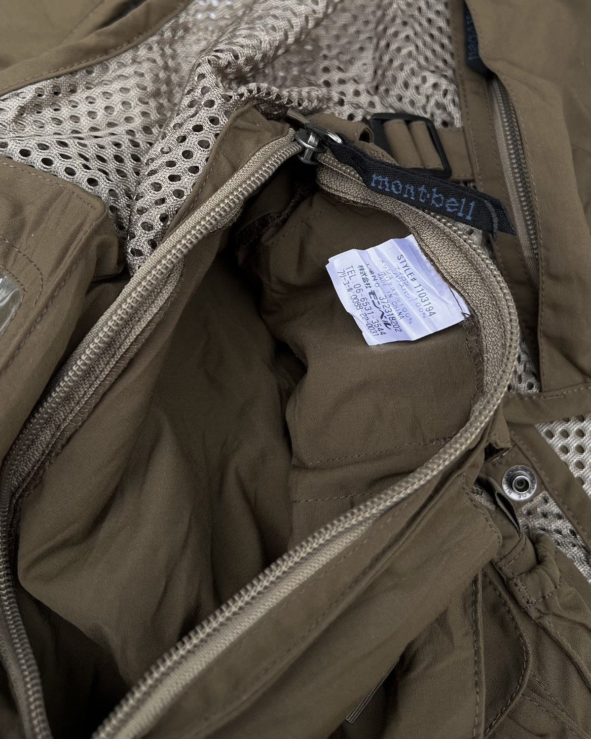 Montbell MONTBELL MULTI-POCKET VEST Size US M / EU 48-50 / 2 - 5 Thumbnail