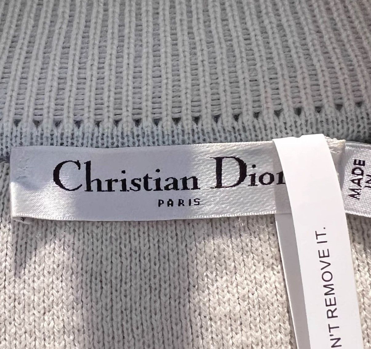 Dior Dior Classic Gray Number 8 Sweater Size US S / EU 44-46 / 1 - 5 Thumbnail