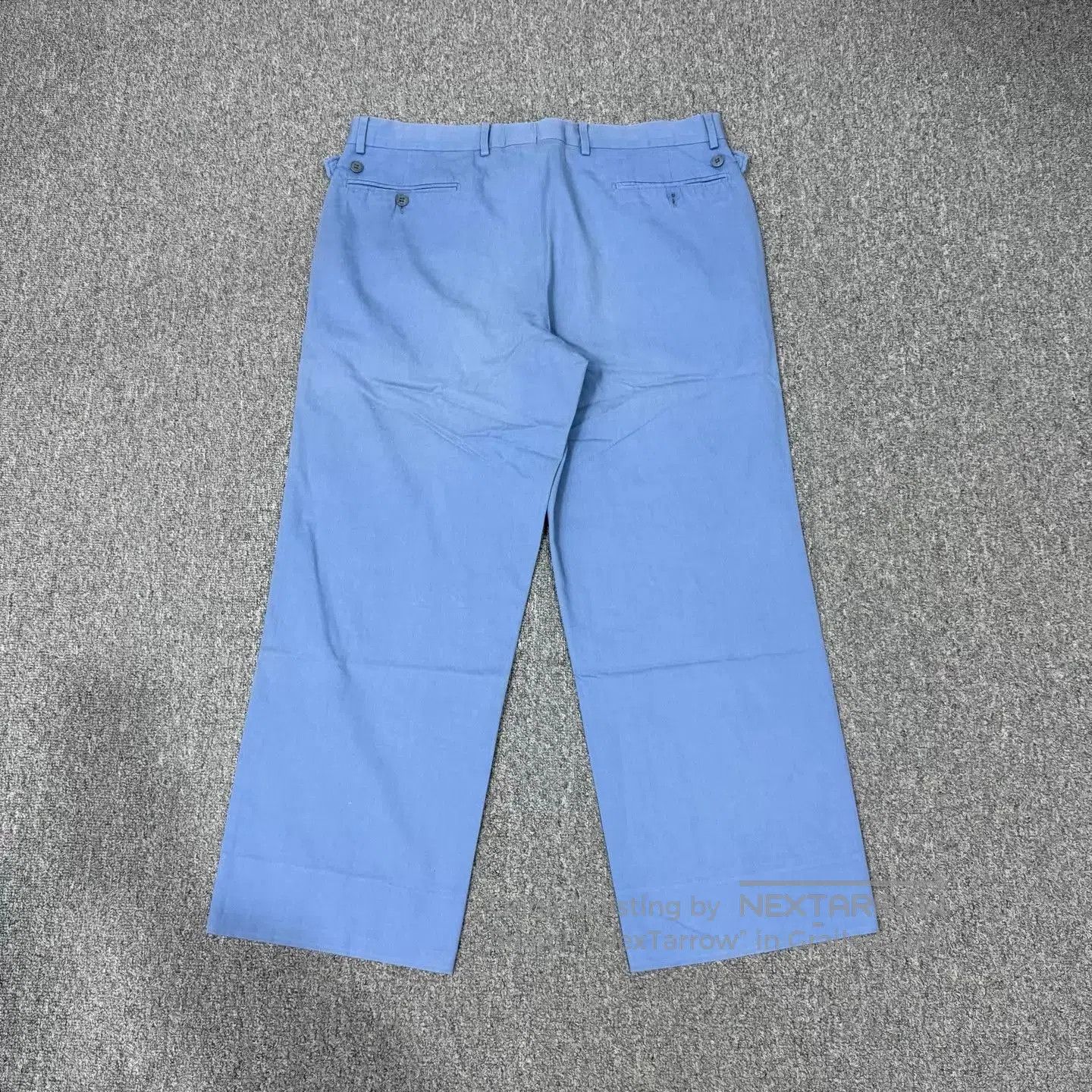 Hermes Blue Casual Pants Size 30. Size US 30 / EU 46 - 2 Thumbnail