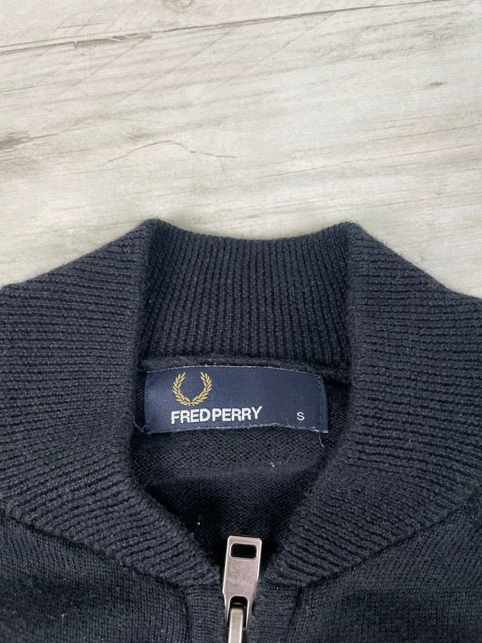Fred Perry Fred Perry Wool Sweater Full Zip Knit Bomber Size US S / EU 44-46 / 1 - 7 Thumbnail