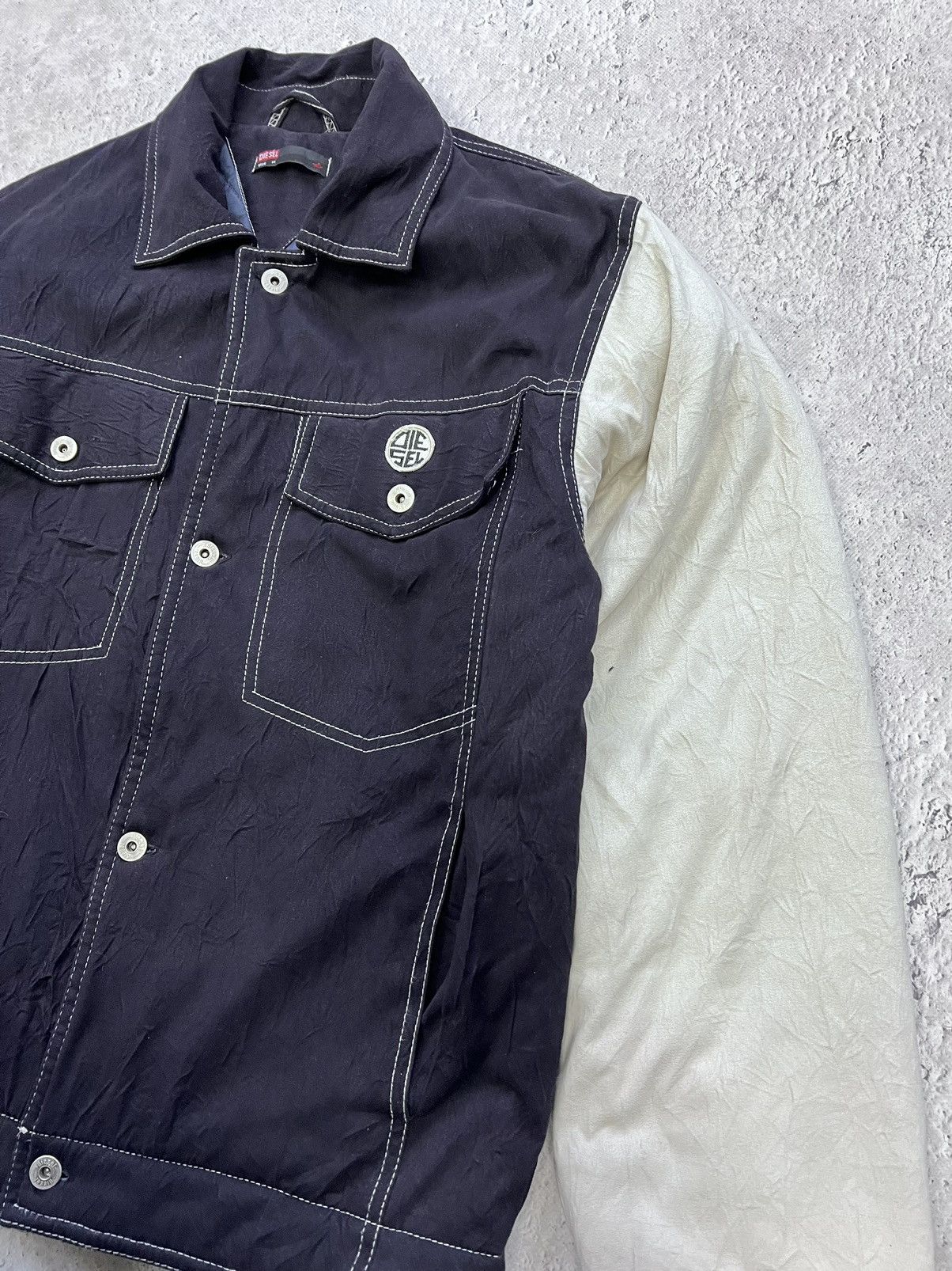 Diesel × Vintage VINTAGE VARSITY Y2K BOMBER JACKET DIESEL Size US L / EU 52-54 / 3 - 5 Thumbnail