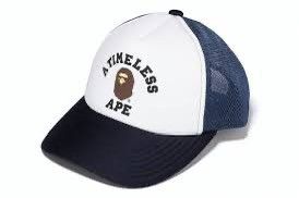 Bape BAPE X JJJJOUND COLLEGE MESH CAP Trucker Size ONE SIZE - 1 Thumbnail