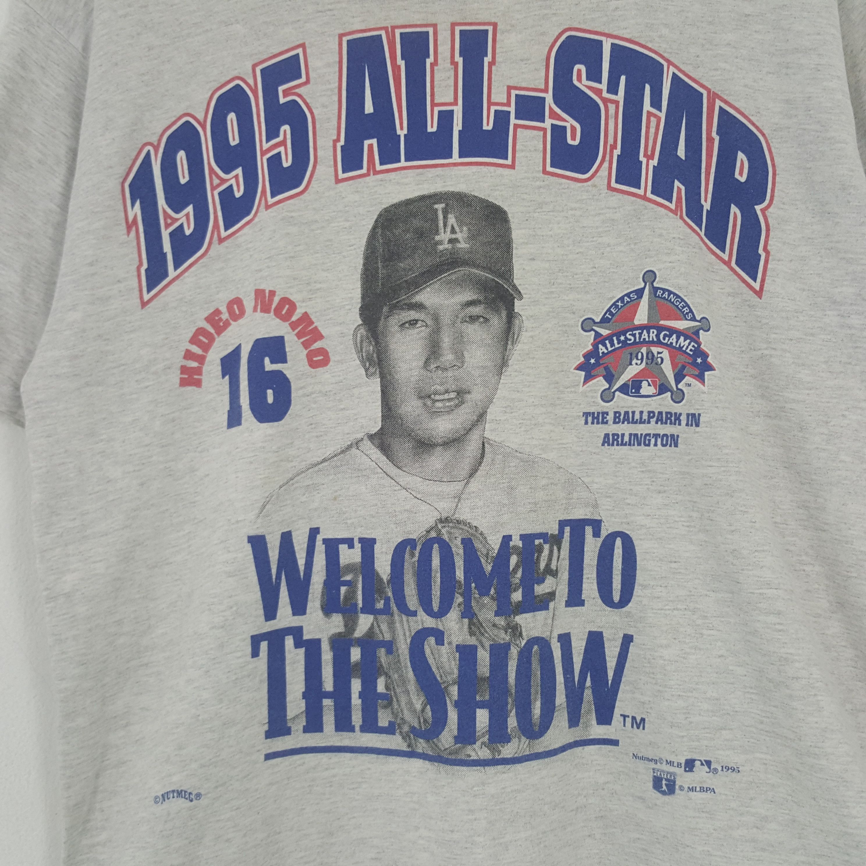 MLB × Sports Specialties × Vintage Vintage Nutmeg Hideo Nomo 16 MLB Tshirt Size US L / EU 52-54 / 3 - 2 Thumbnail