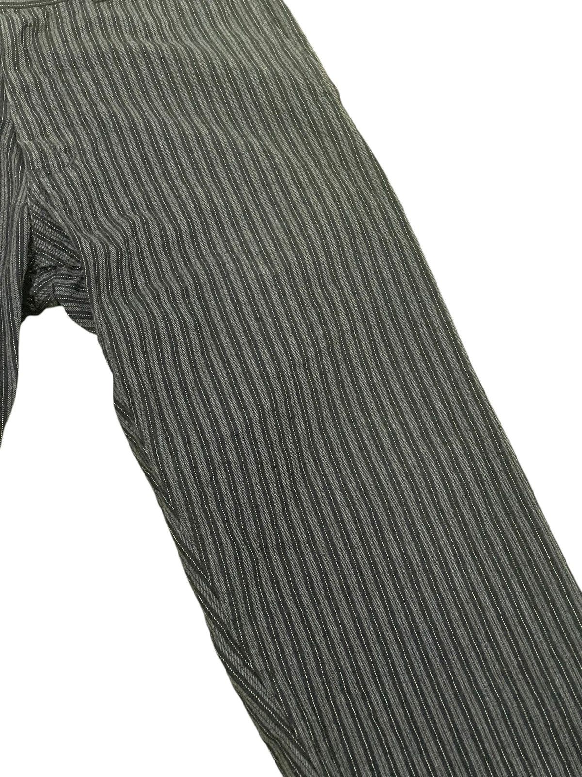 Japanese Brand Wabash Striped Scye Basic Workwear Americana Tapered 2🟦 Size US 31 - 11 Thumbnail