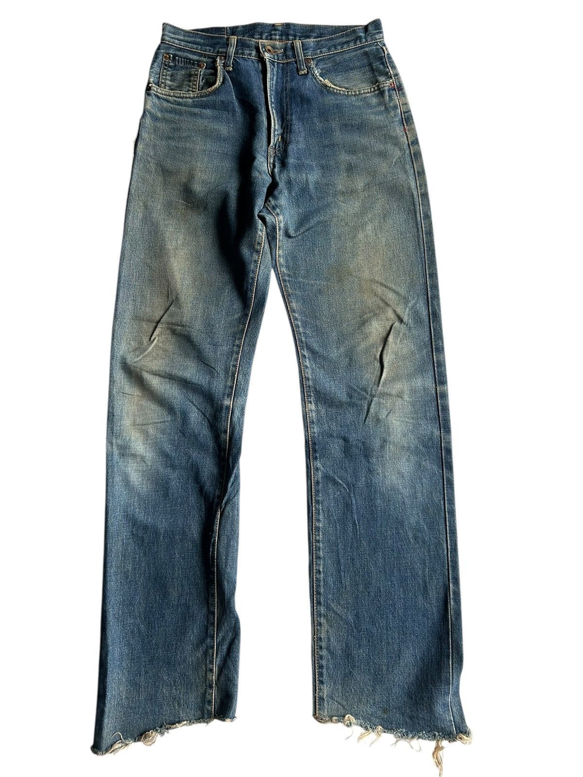 Japanese Brand × Kapital × Vintage Vintage Edwin Selvedge Distressed Punk Grunge Denim Jeans Size US 30 / EU 46 - 3 Thumbnail