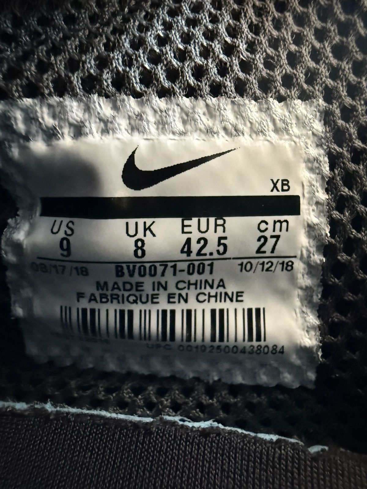 Nike 2019 Nike Presto Foot Tent Comme Des Garçons Size US 9 / EU 42 - 7 Thumbnail