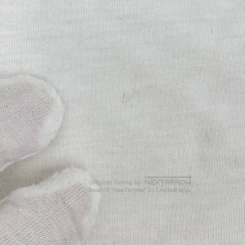 Hermes Hermes White Pocket Embroidered Cotton Round Neck Short Sl Size XS / US 0-2 / IT 36-38 - 7 Thumbnail
