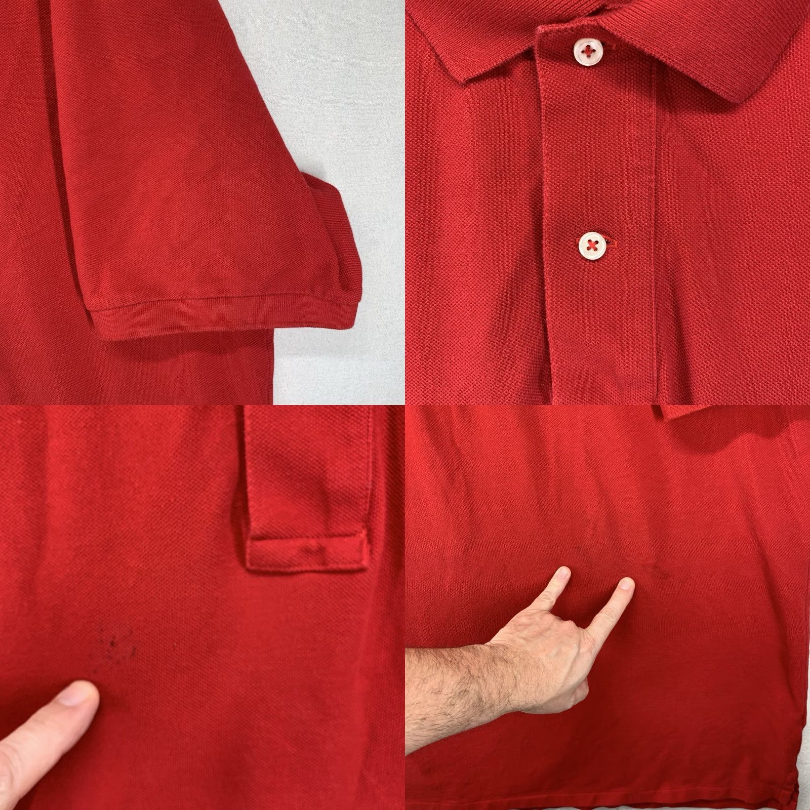Polo Ralph Lauren VINTAGE Ralph Lauren Polo Shirt Men 4XLT Short Sleeve Blue Pony Casual All Seasons Size US XXL / EU 58 / 5 - 8 Thumbnail