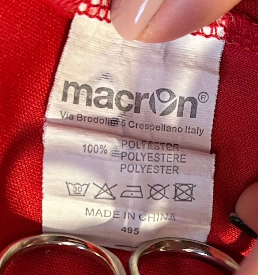 Macron Cardiff City Training Jersey Football Polo Macron t shirt Size US XS / EU 42 / 0 - 10 Thumbnail
