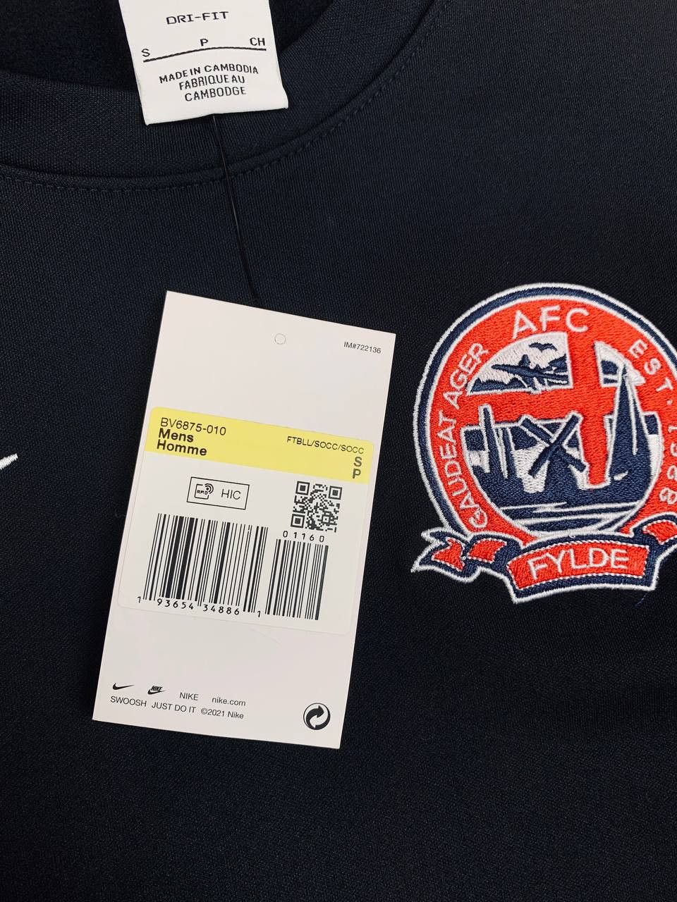 Nike Nike Football AFC Fylde Soccer Jersey 2017 2018 Long Sleeve Size US S / EU 44-46 / 1 - 8 Thumbnail