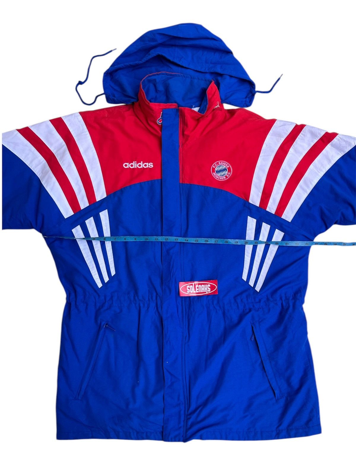 Adidas Vintage Bayern munchen 93/95 padded jacket rare Size US XL / EU 56 / 4 - 7 Thumbnail
