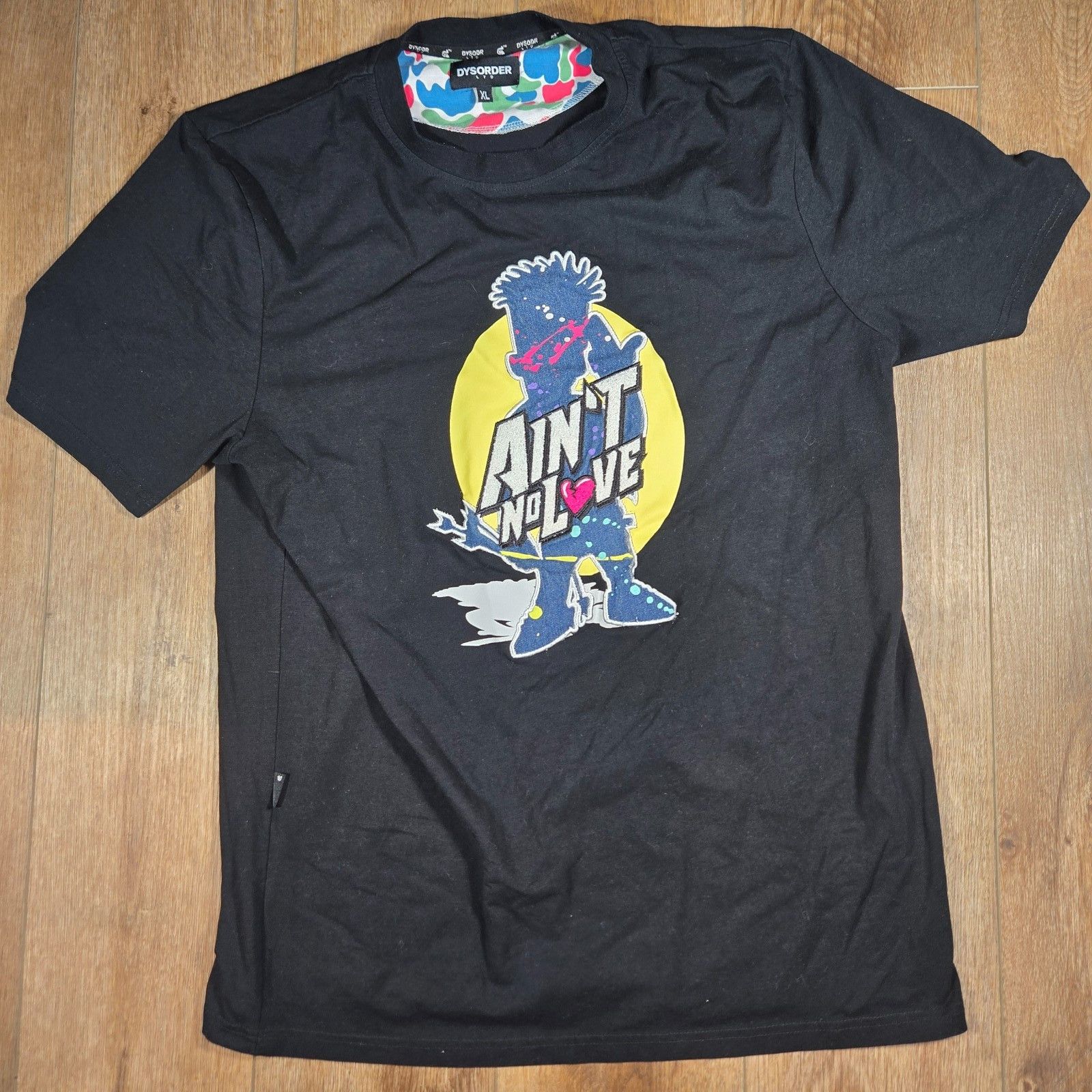Other Dysorder LTD Ain’t No Love Black Tee XL Y2K Rap Size US XL / EU 56 / 4 - 1 Thumbnail