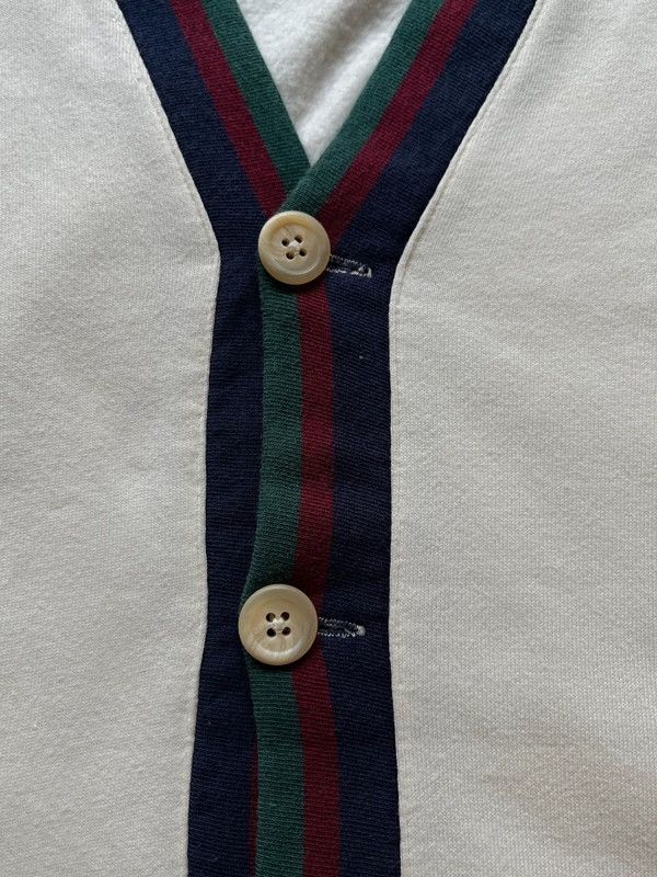 Polo Ralph Lauren Ralph Lauren Scribble Vintage 90s Cardigan Made in Hong Kong Size US S / EU 44-46 / 1 - 9 Thumbnail