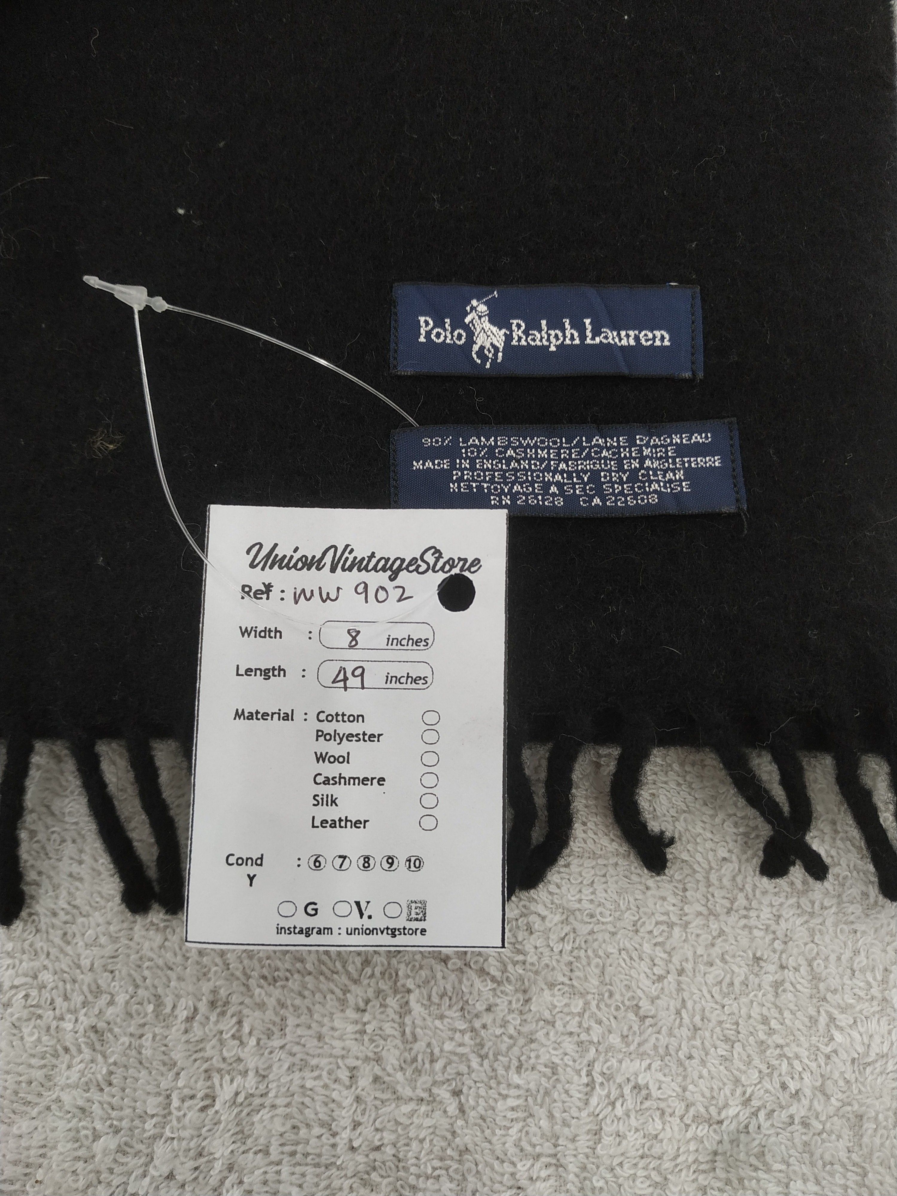 Polo Ralph Lauren × Vintage Polo Ralph Lauren Scarf / Muffler / Neckwear - WW902 Size ONE SIZE - 5 Thumbnail
