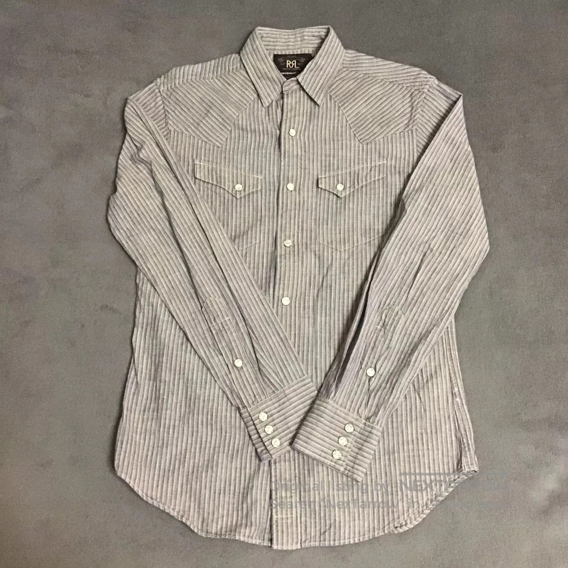 RRL Ralph Lauren Ralph Lauren Double RL Striped Shirt. Size US XS / EU 42 / 0 - 1 Thumbnail
