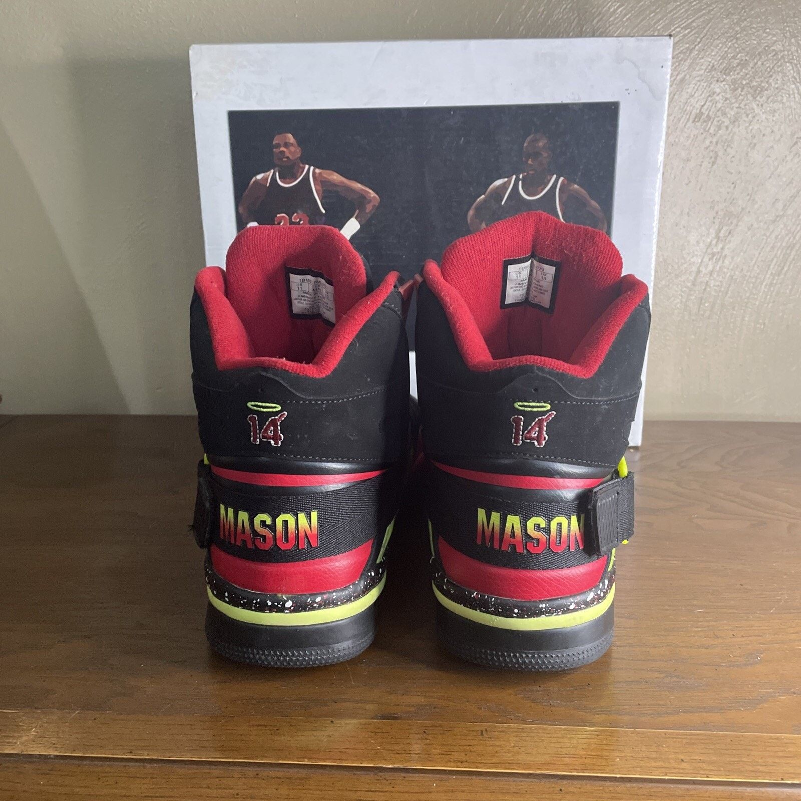 Ewing Athletics Ewing/Anthony Mason Heat/Knicks Sz 11 EUC With Org. Box Size US 11 / EU 44 - 7 Thumbnail