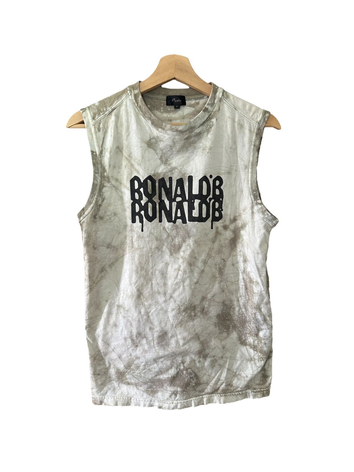 1990 - Movin Japan Mr Ronald•B Acid Wash Sleeveless Shirt