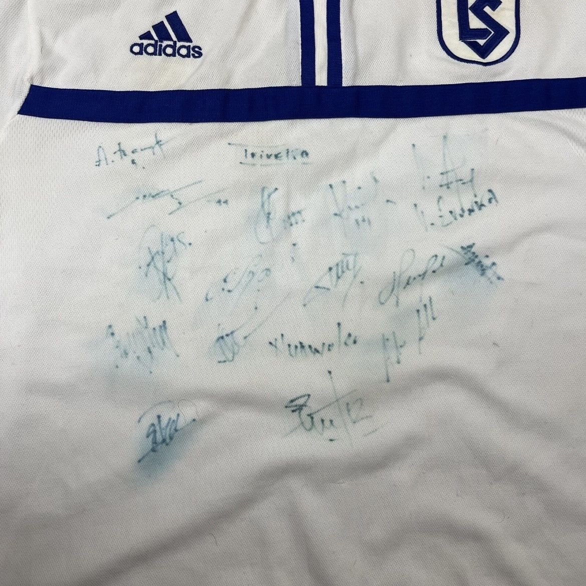 Adidas Rare! Lausanne Adidas Soccer Vintage Jersey Football Shirt Size US XL / EU 56 / 4 - 10 Thumbnail